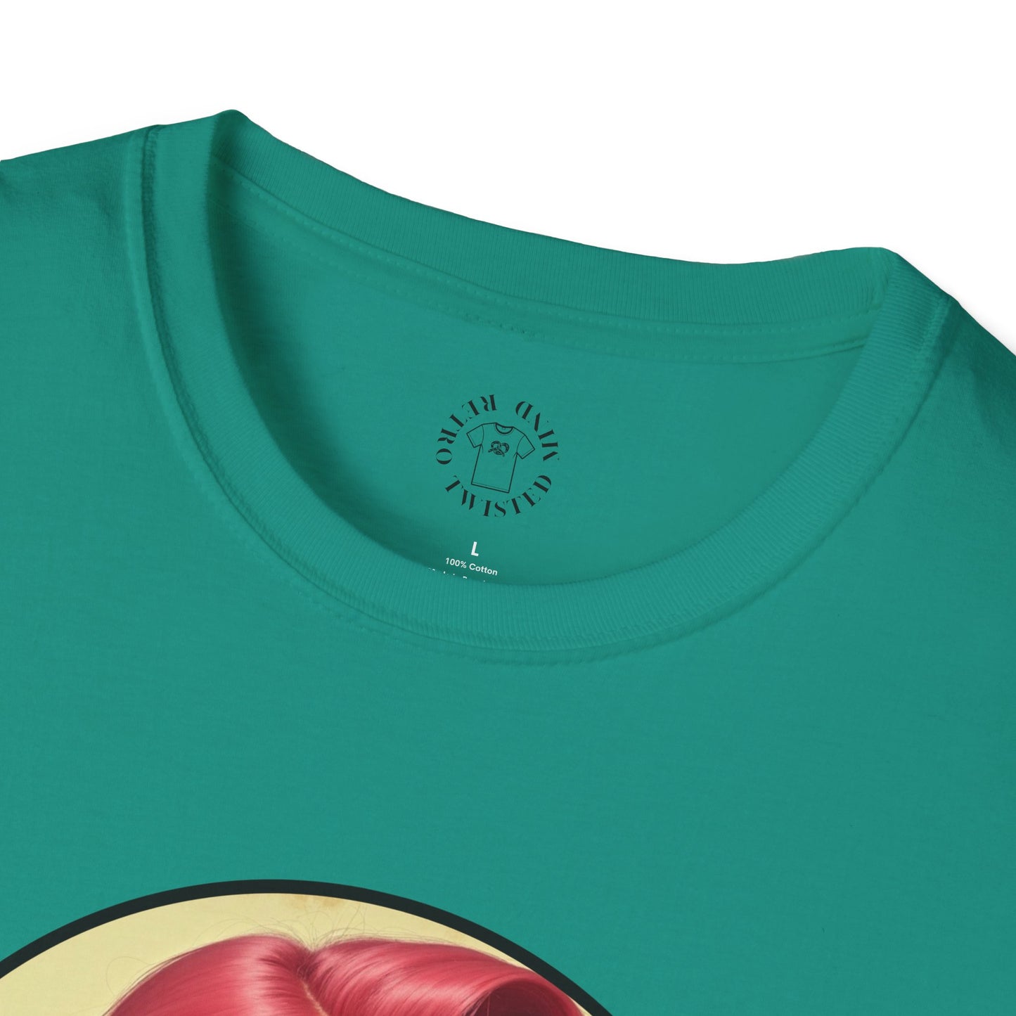 Cool Mama Vintage Graphic Unisex Softstyle T-Shirt,mama,mom and ice cream