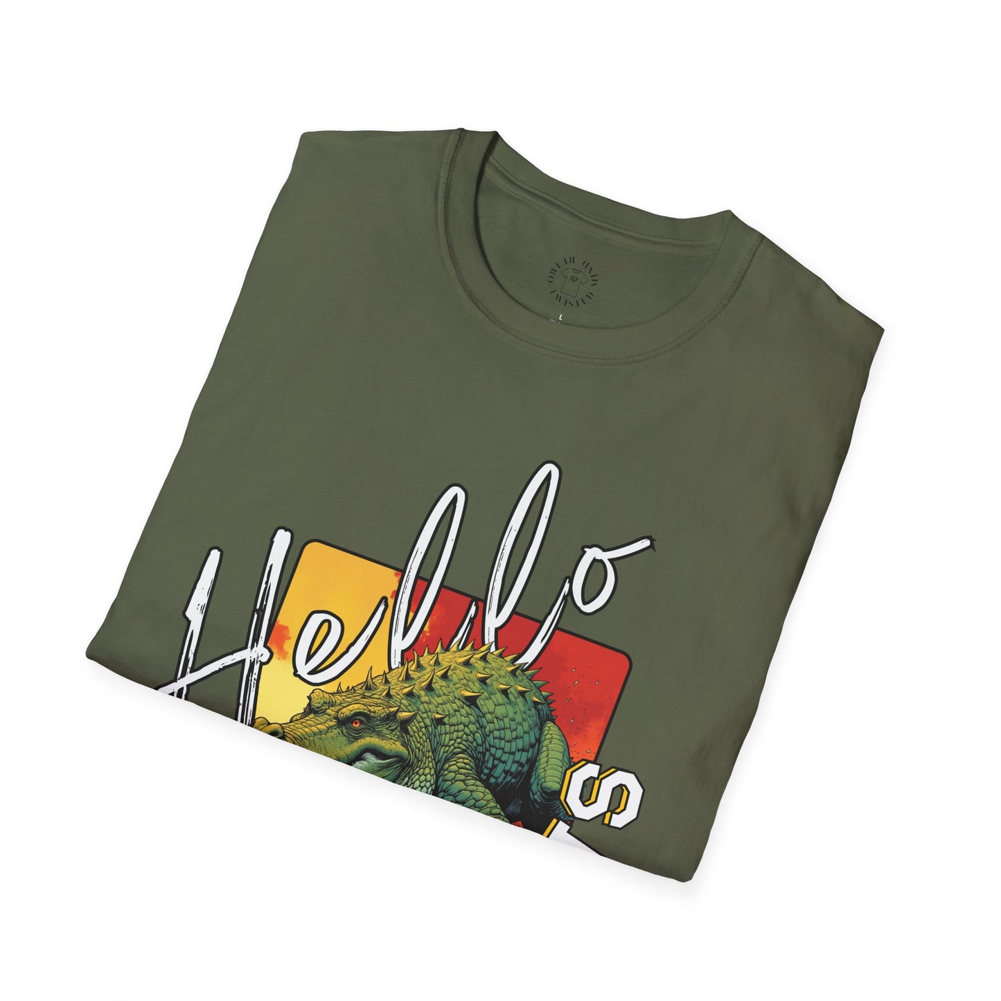 Hello Gorgeous Unisex Softstyle T-Shirt – Fun and Casual Graphic Tee,florida,gator,