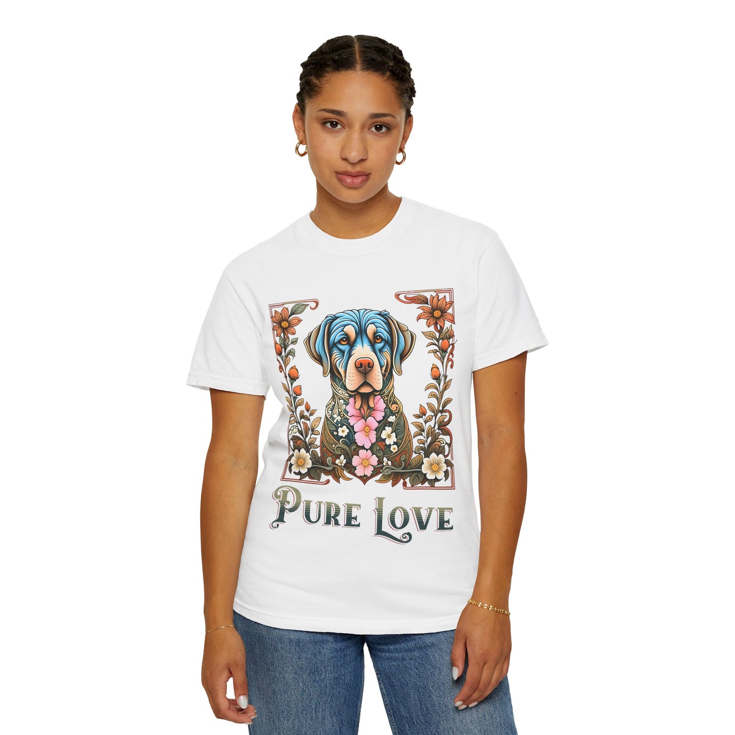 Pure Love Dog Graphic Unisex T-Shirt
