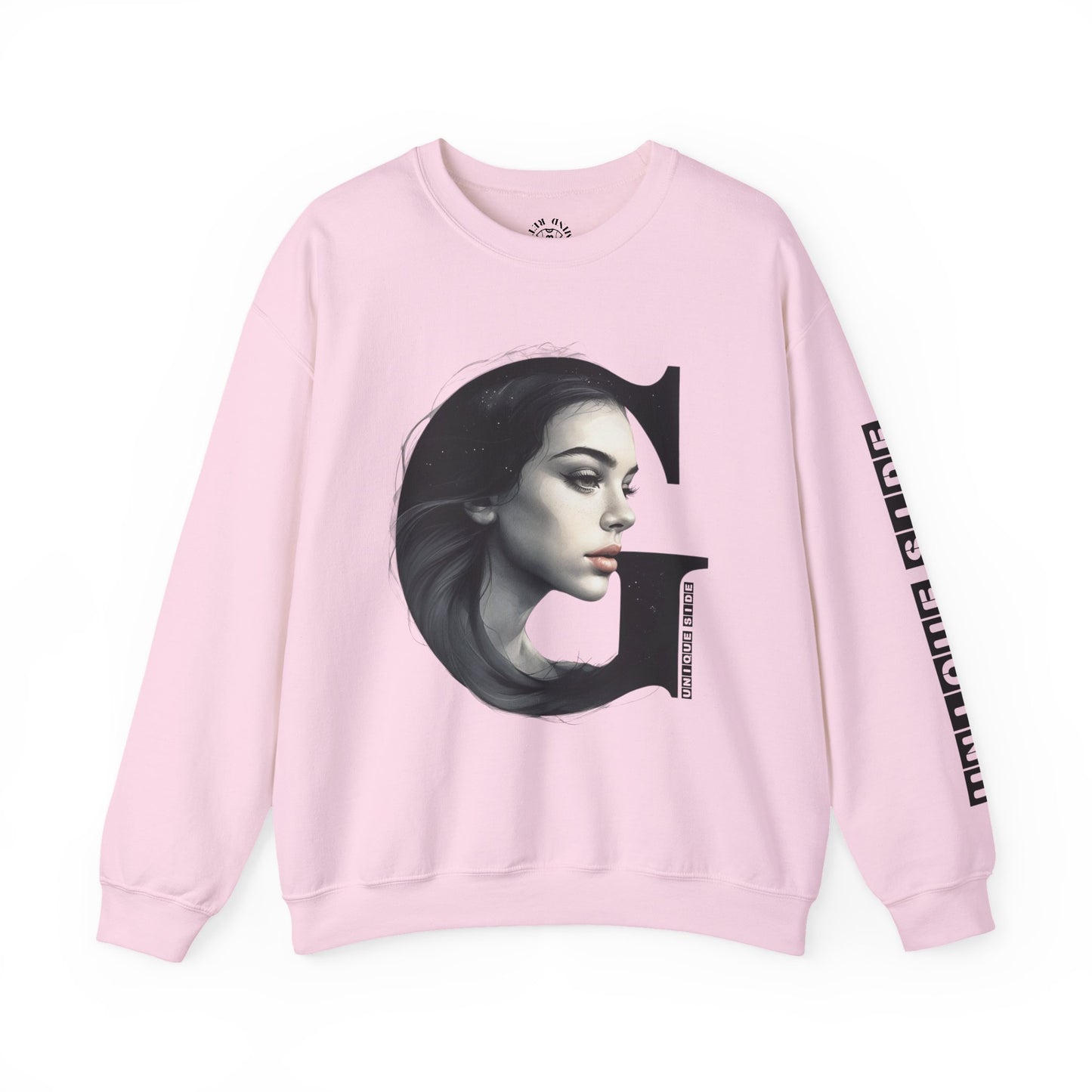 Letter G, Stylish Artistic Sweatshirt, Trendy Crewneck, Graphic Sweater, Cozy Unisex Top, Unique Gift for Art Lovers, Everyday Comfort