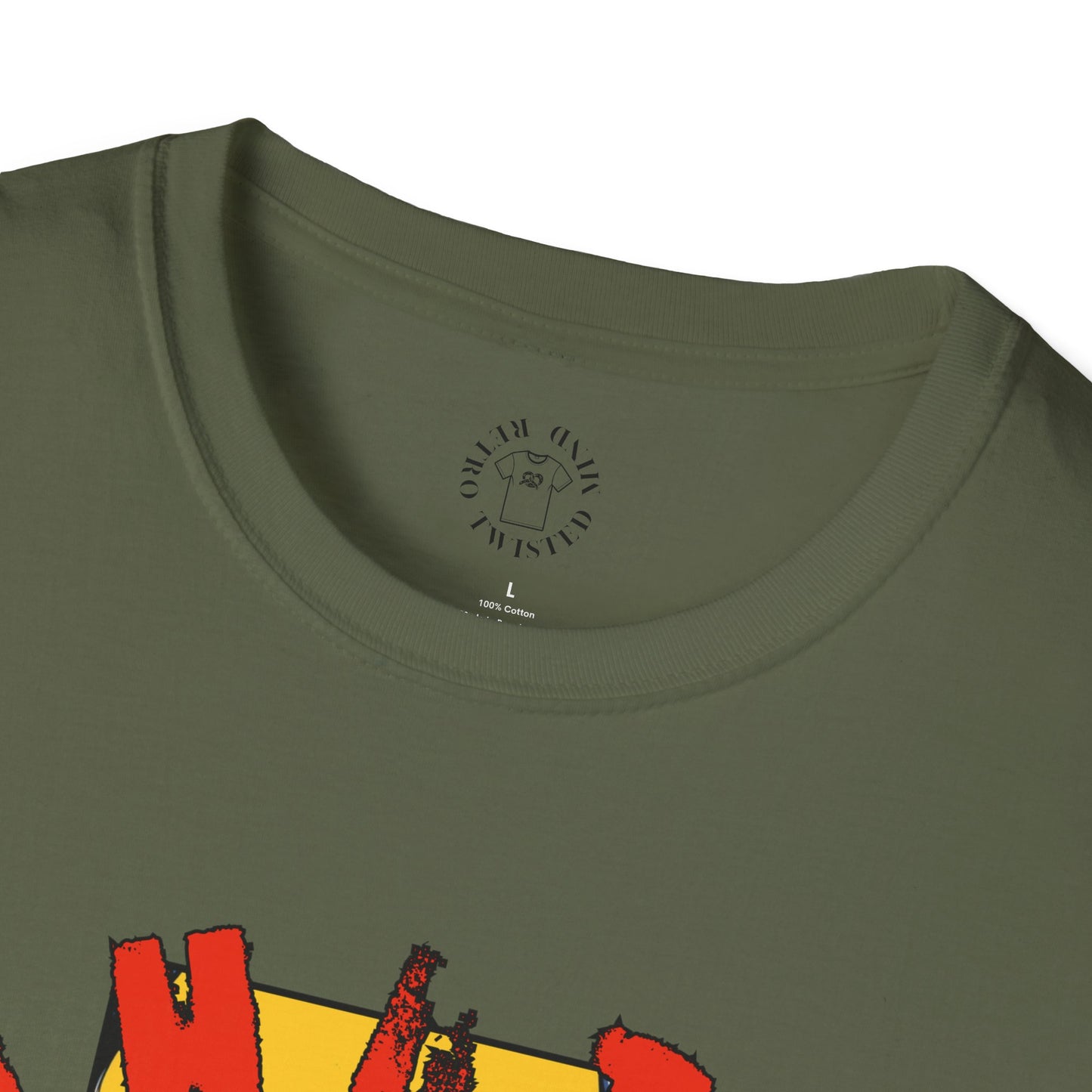 Funny Cow Graphic Unisex T-Shirt - 'Wata bull Shhhh...'
