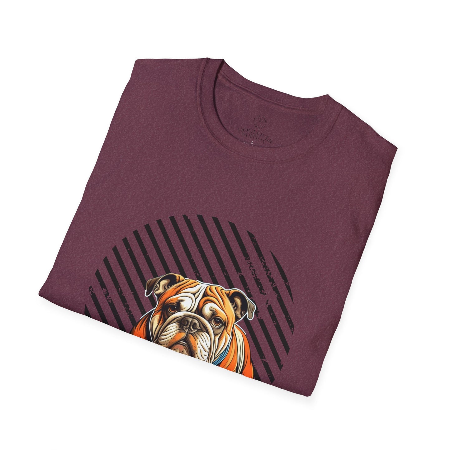 Pure Love Bulldog Unisex Softstyle T-Shirt