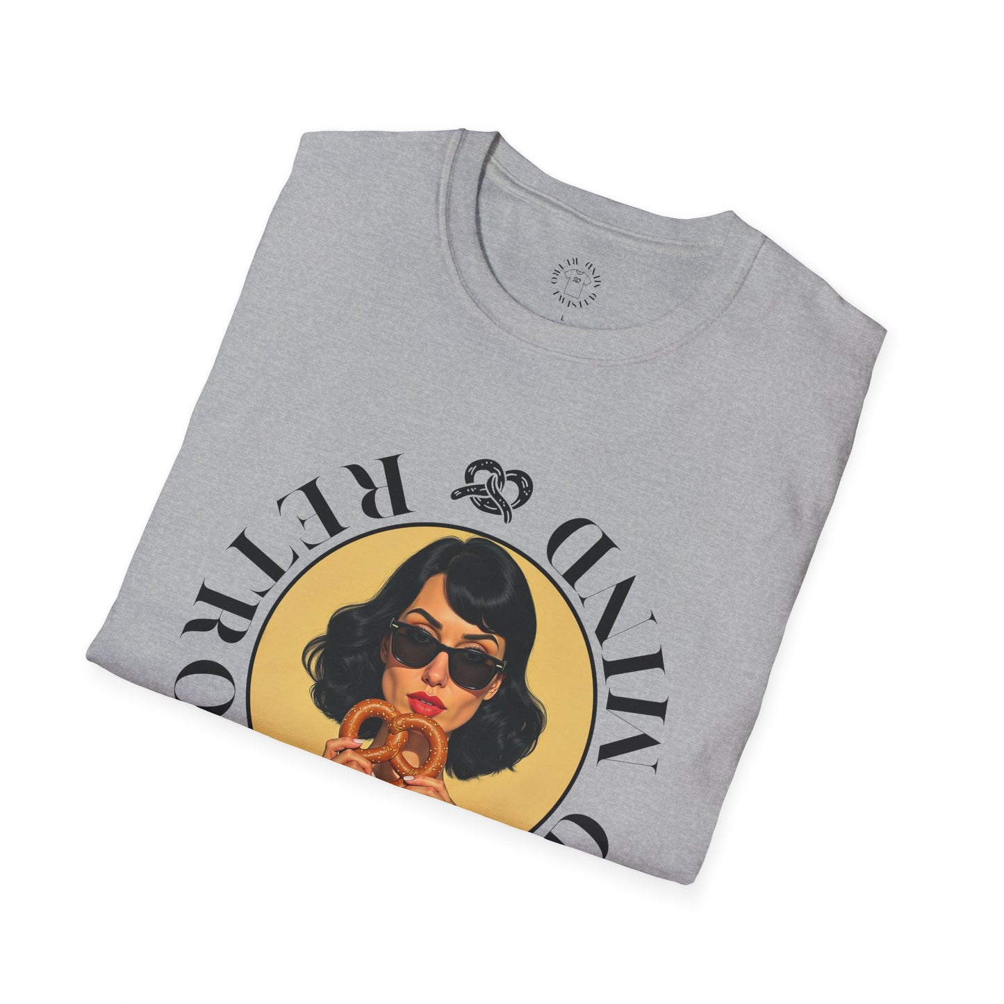Twisted Mind, Unisex Softstyle T-Shirt - Retro Vibe Graphic Tee, twisted