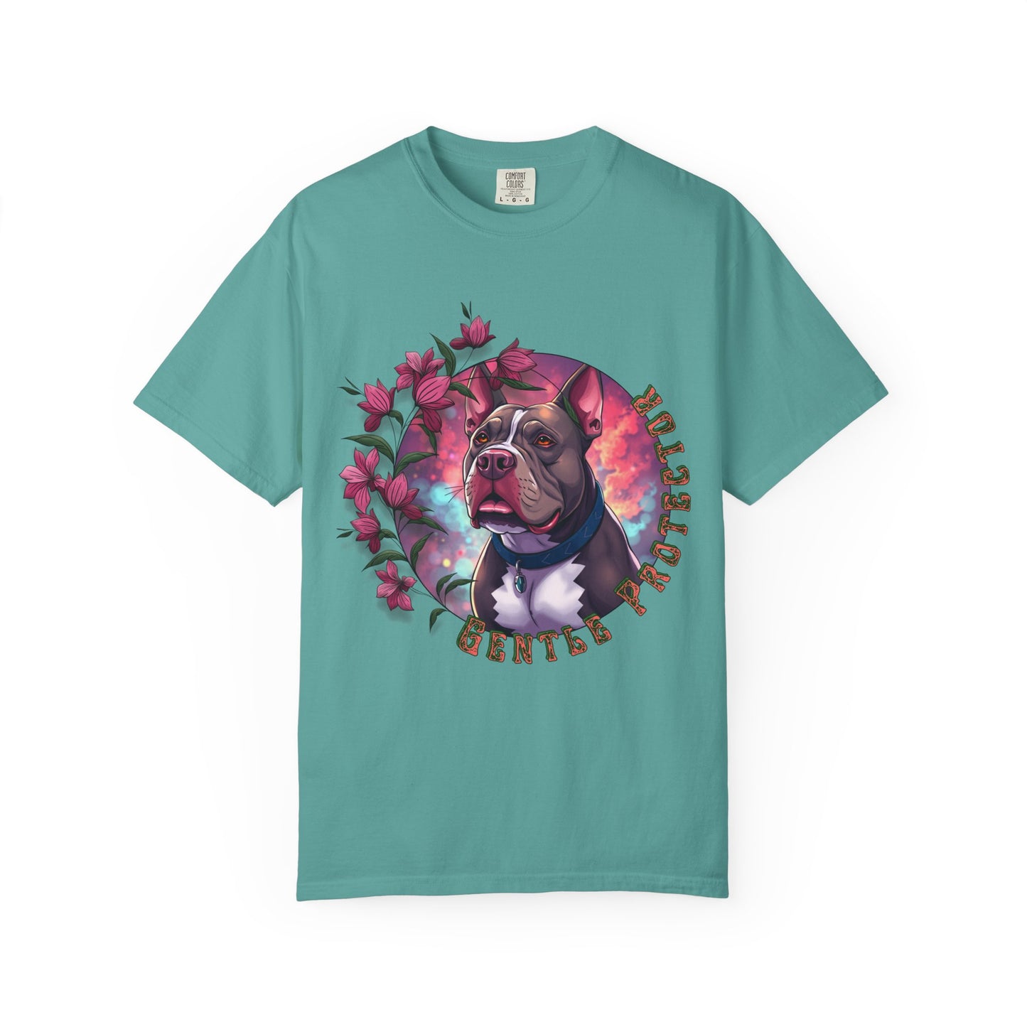 Gentle Protector T-shirt, Dog Lover Gift, Animal Rescue Tee, Pet Awareness Shirt, Mother's Day Present, Casual Everyday Wear