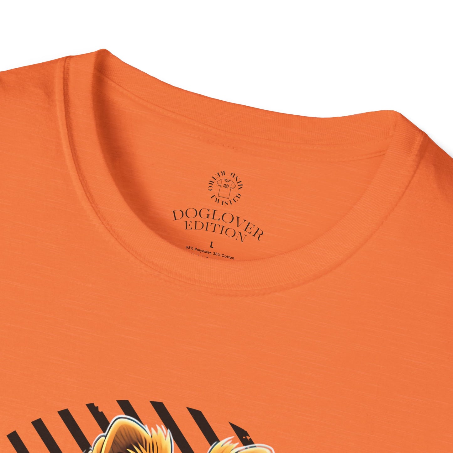 Unisex Softstyle T-Shirt - 'Pure Love' Pomeranian Print