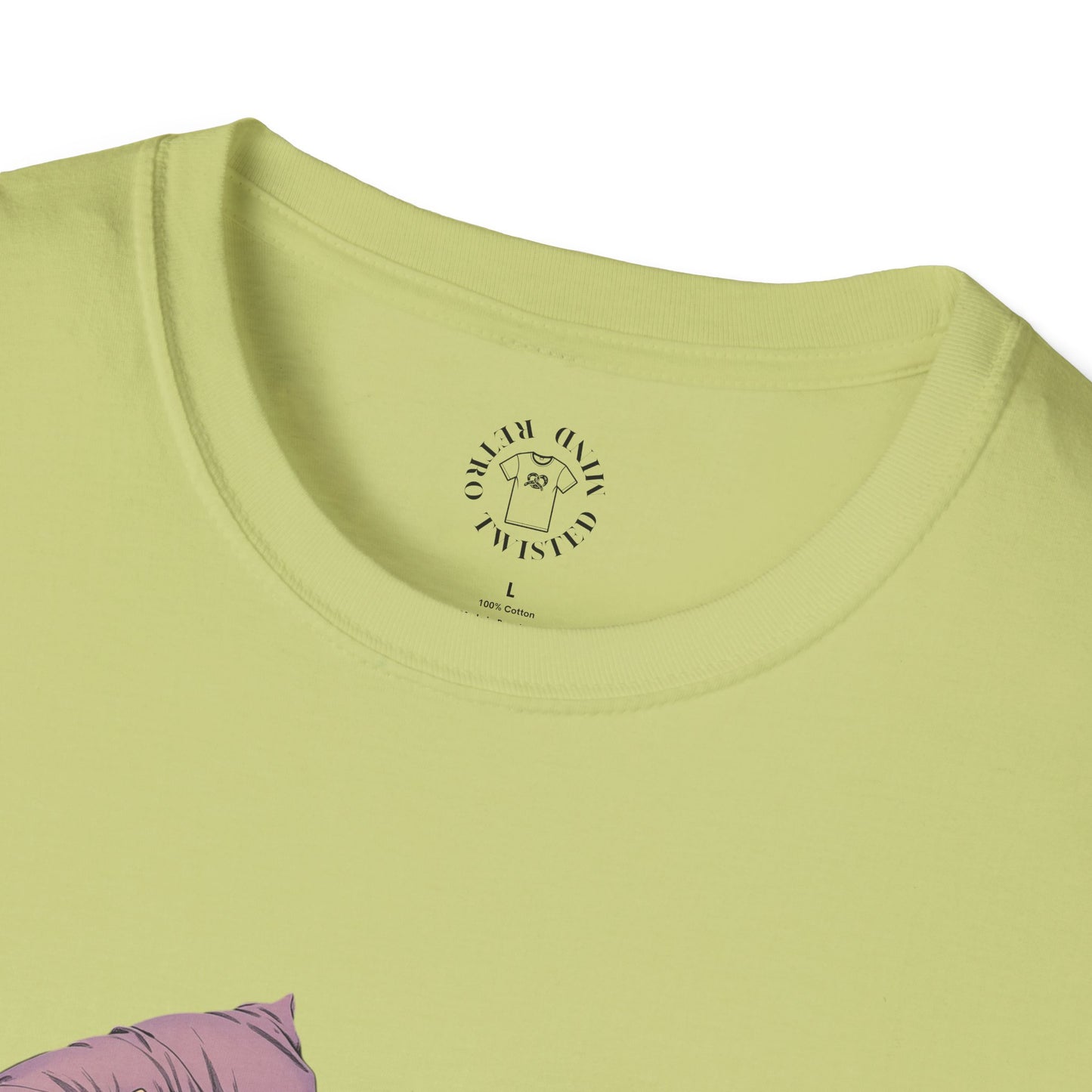 Follow your dream,Go Back to Bed Unisex Softstyle T-Shirt - Sleepy Vibe Tee,