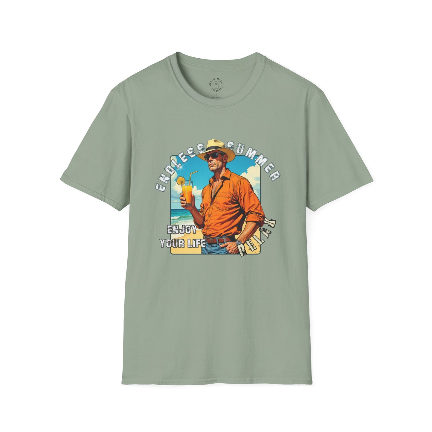 Endless Summer Unisex Softstyle T-Shirt – Enjoy Your Life Graphic Tee