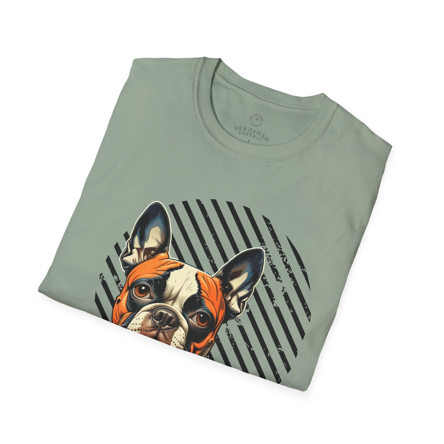 Pure Love French Bulldog Unisex Softstyle T-Shirt