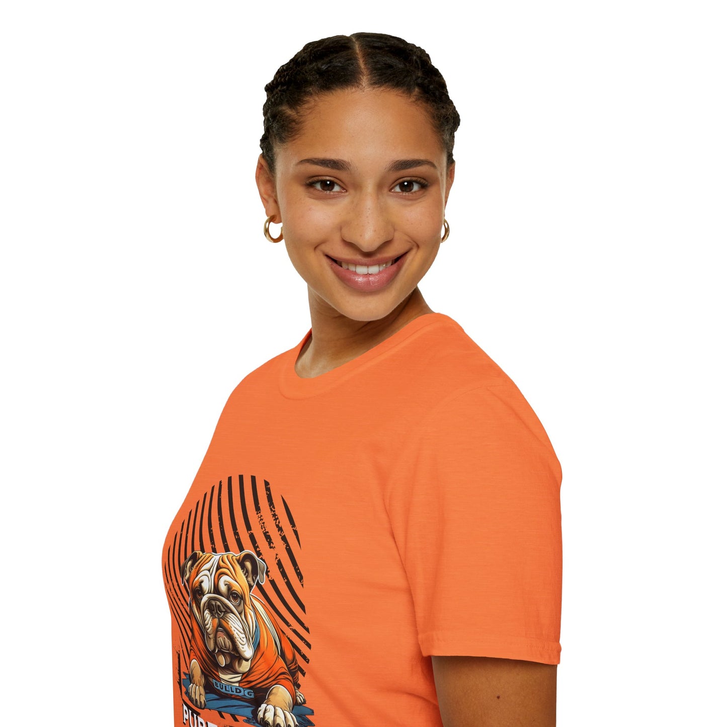 Pure Love Bulldog Unisex Softstyle T-Shirt