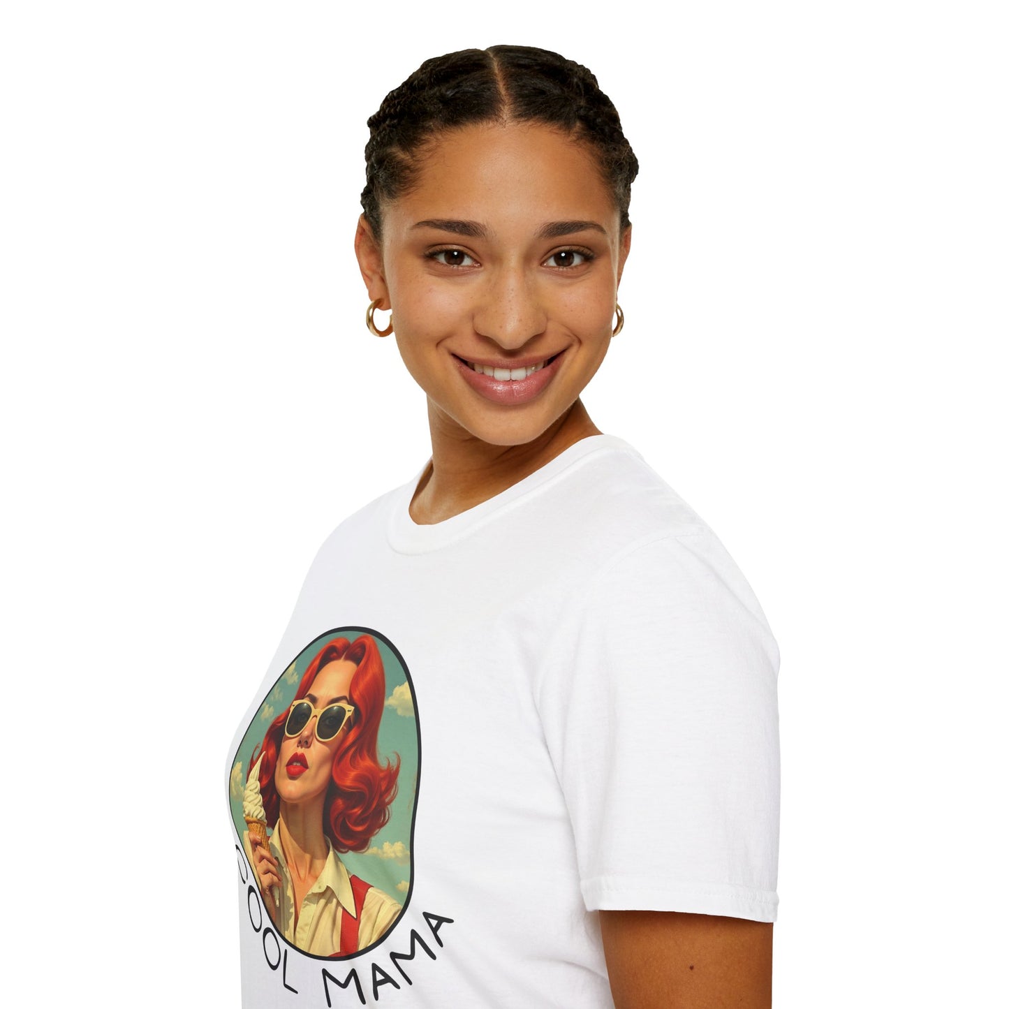 Cool Mama Vintage Graphic Unisex Softstyle T-Shirt