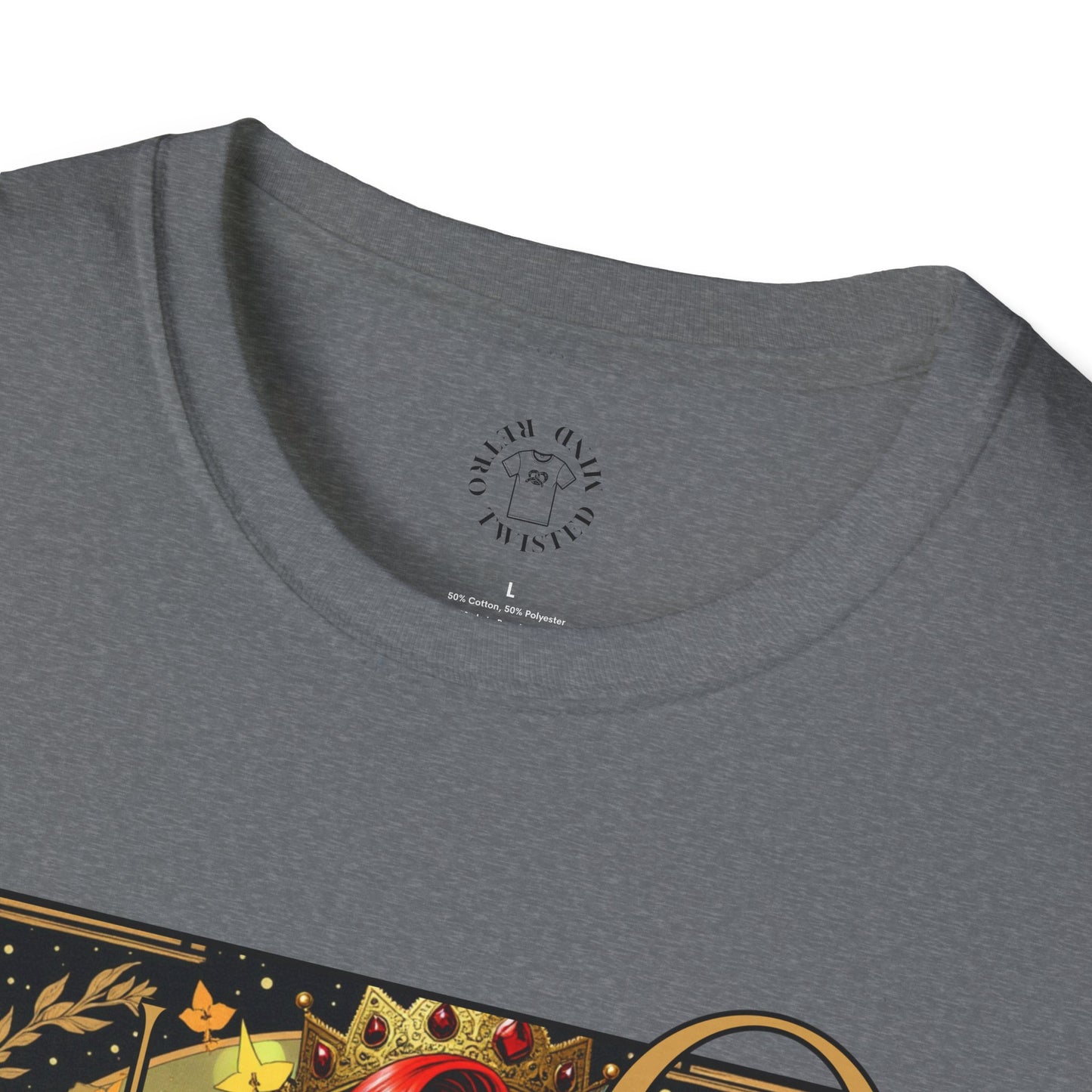 Enchanting Queen Graphic Unisex Softstyle T-Shirt,queen,girl