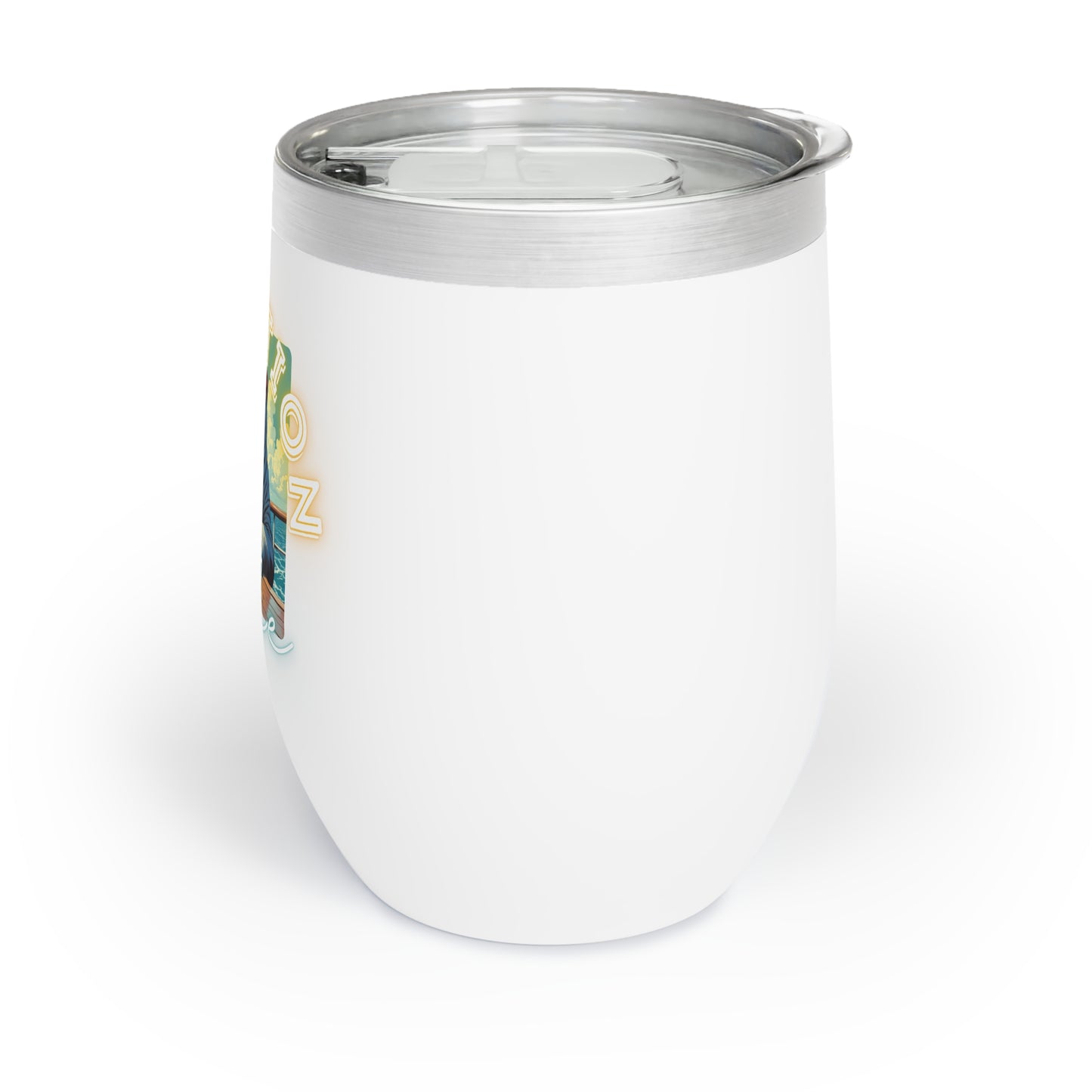 Chill Wine Tumbler - Vacation Mode with Fun Design for Relaxation and Celebrations,vacation