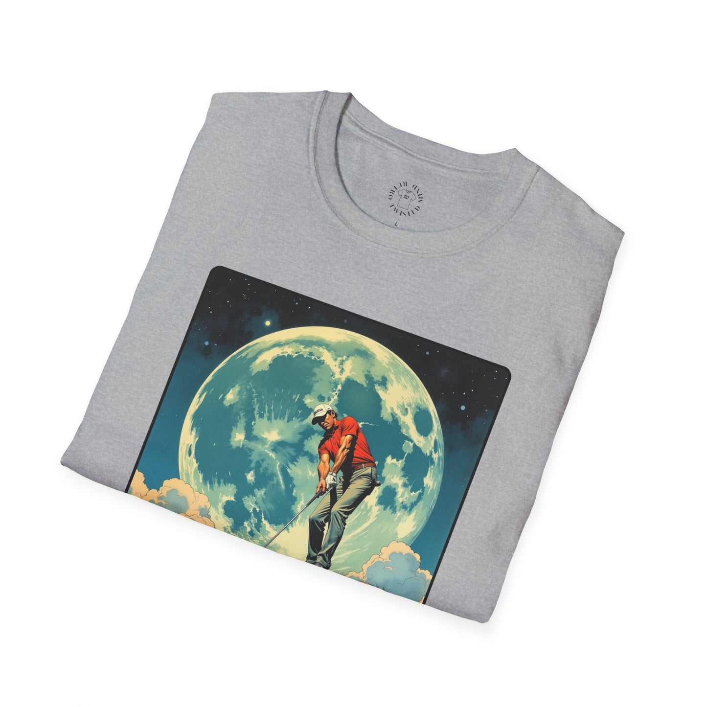 Retro Game Vibes Unisex Softstyle T-Shirt - 'My Game, My Rules' golf.sport