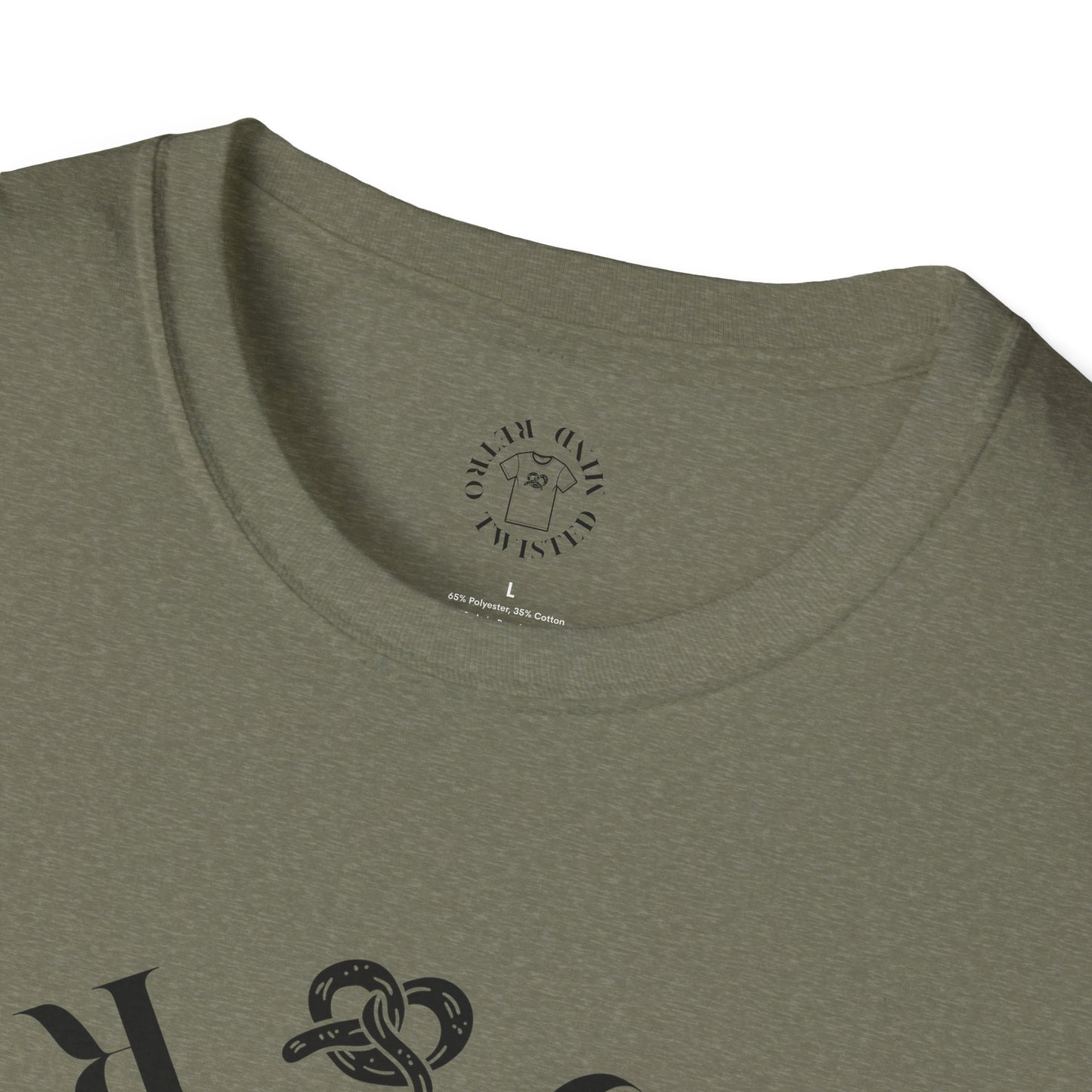 Twisted Mind, Unisex Softstyle T-Shirt - Retro Vibe Graphic Tee, twisted