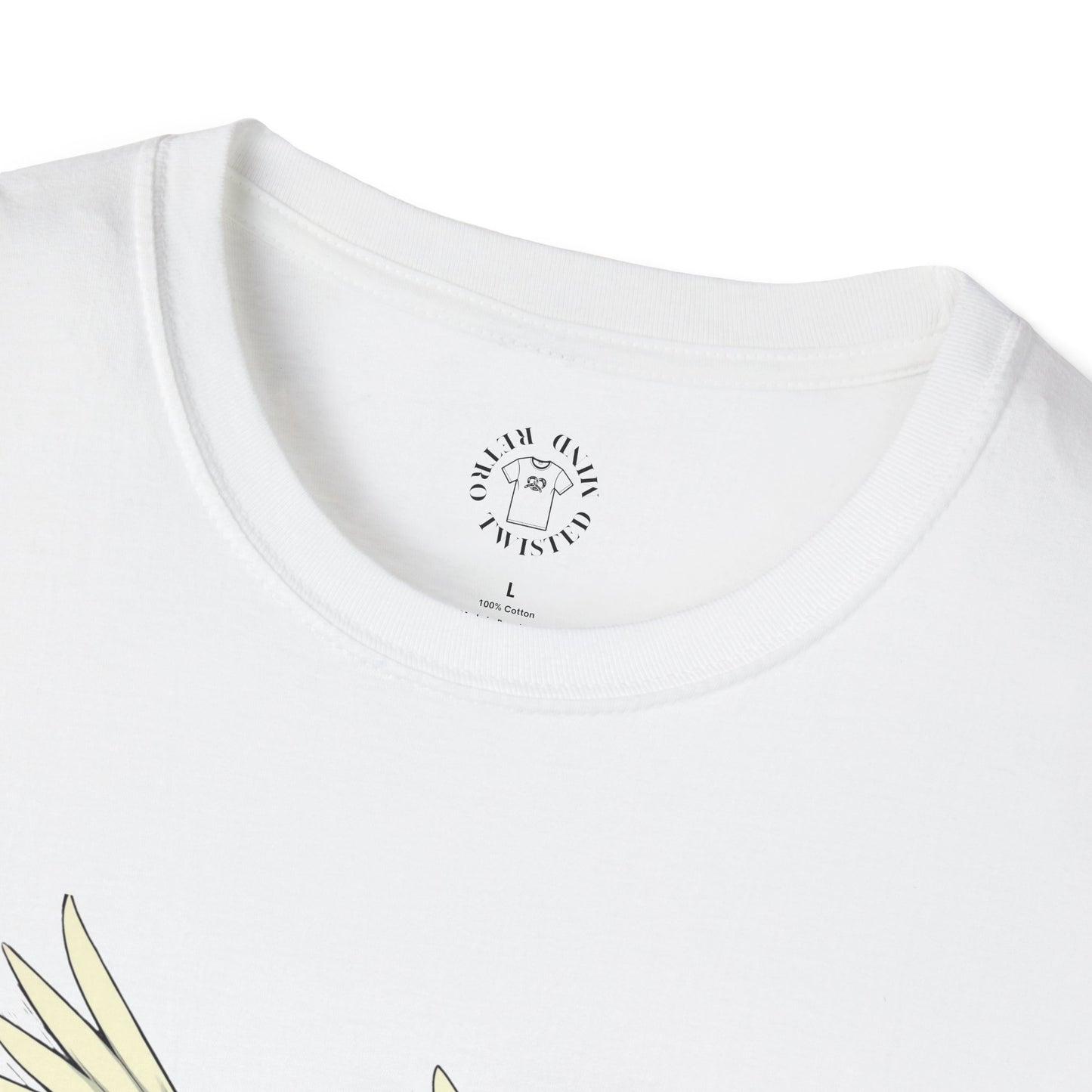 Hopeful Wings Unisex Softstyle T-Shirt - Inspirational Graphic Tee,dove,twisted