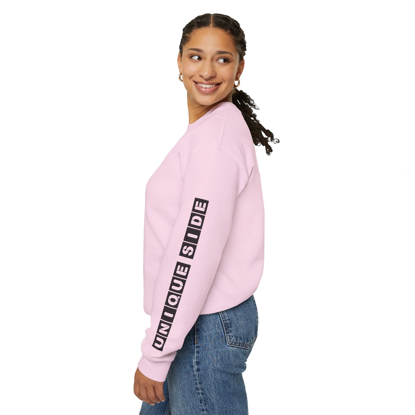Letter N, Stylish Artistic Sweatshirt, Trendy Crewneck, Graphic Sweater, Cozy Unisex Top, Unique Gift for Art Lovers, Everyday Comfort