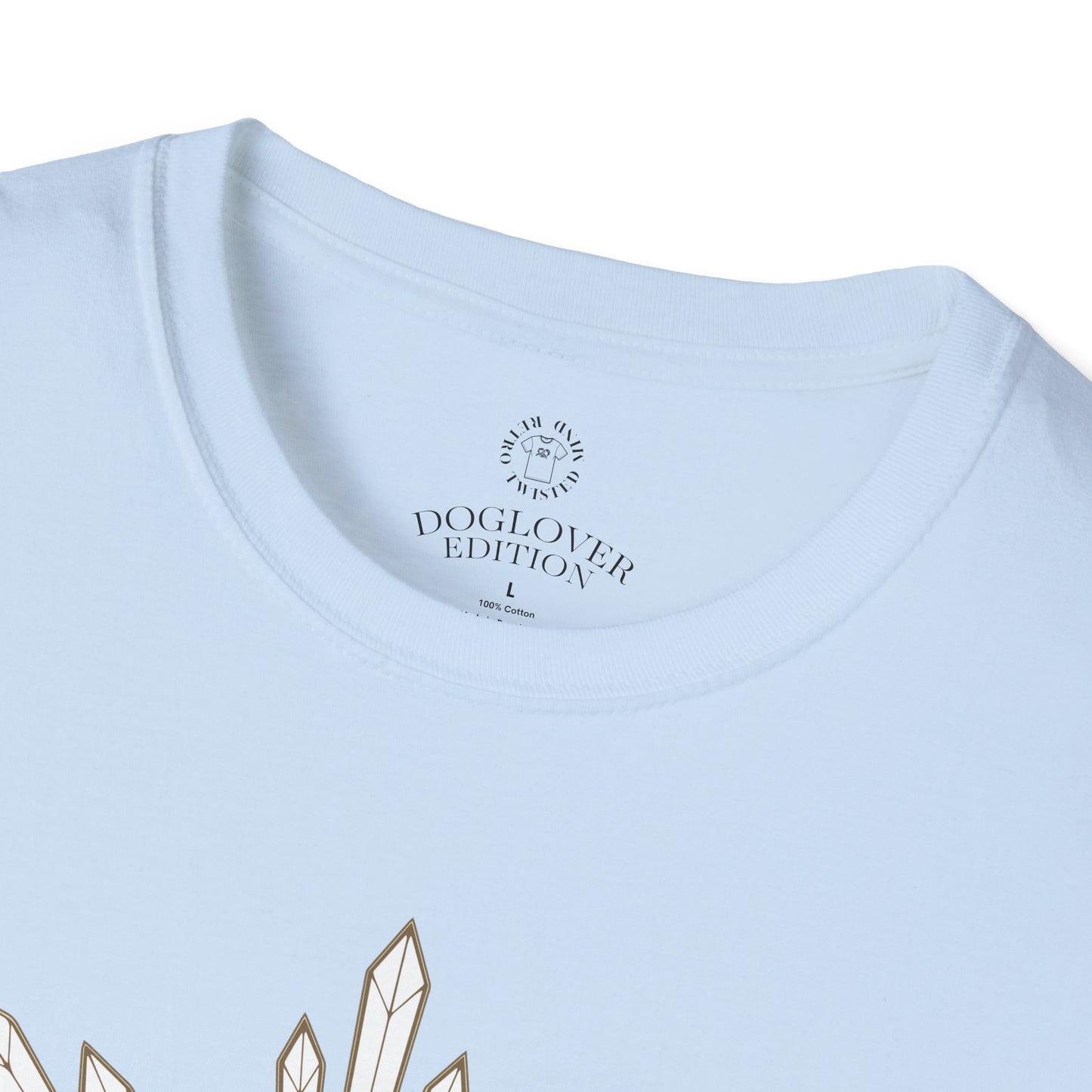 Golden Heart Dog Lover Unisex Softstyle T-Shirt