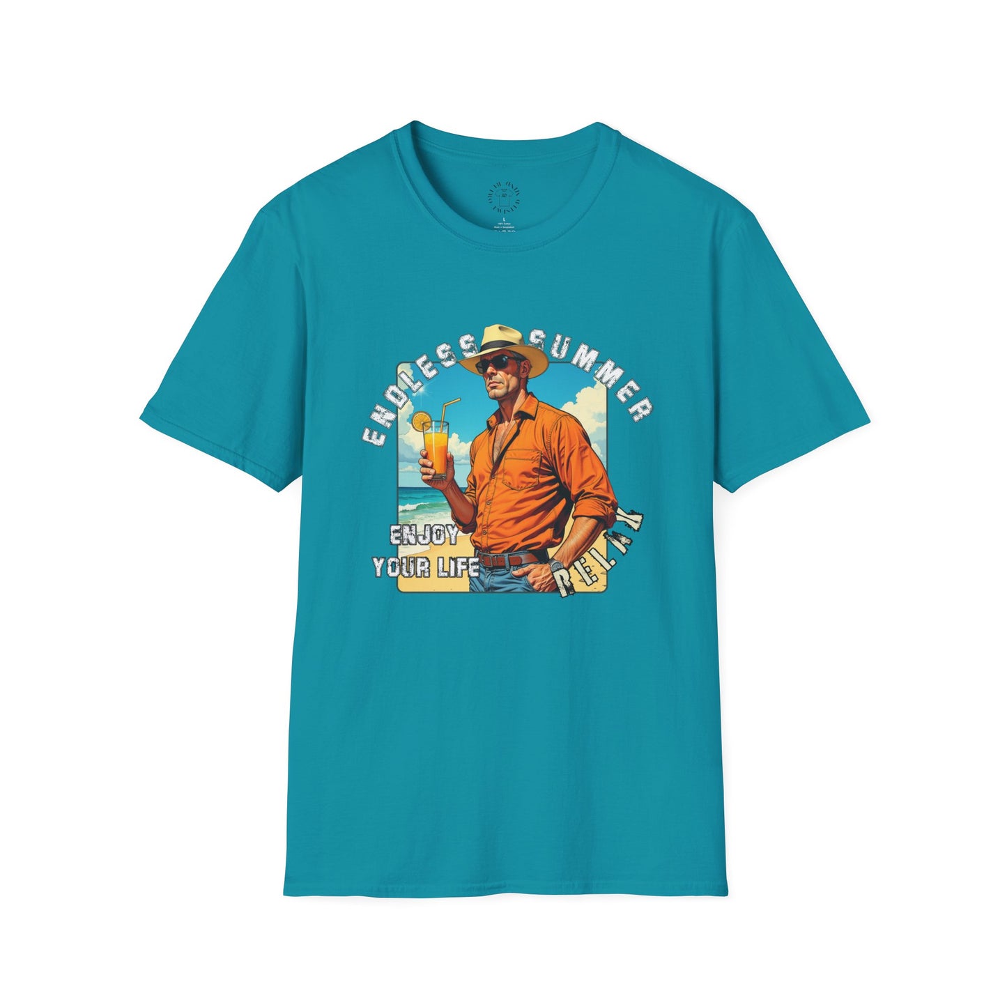 Endless Summer Unisex Softstyle T-Shirt – Enjoy Your Life Graphic Tee