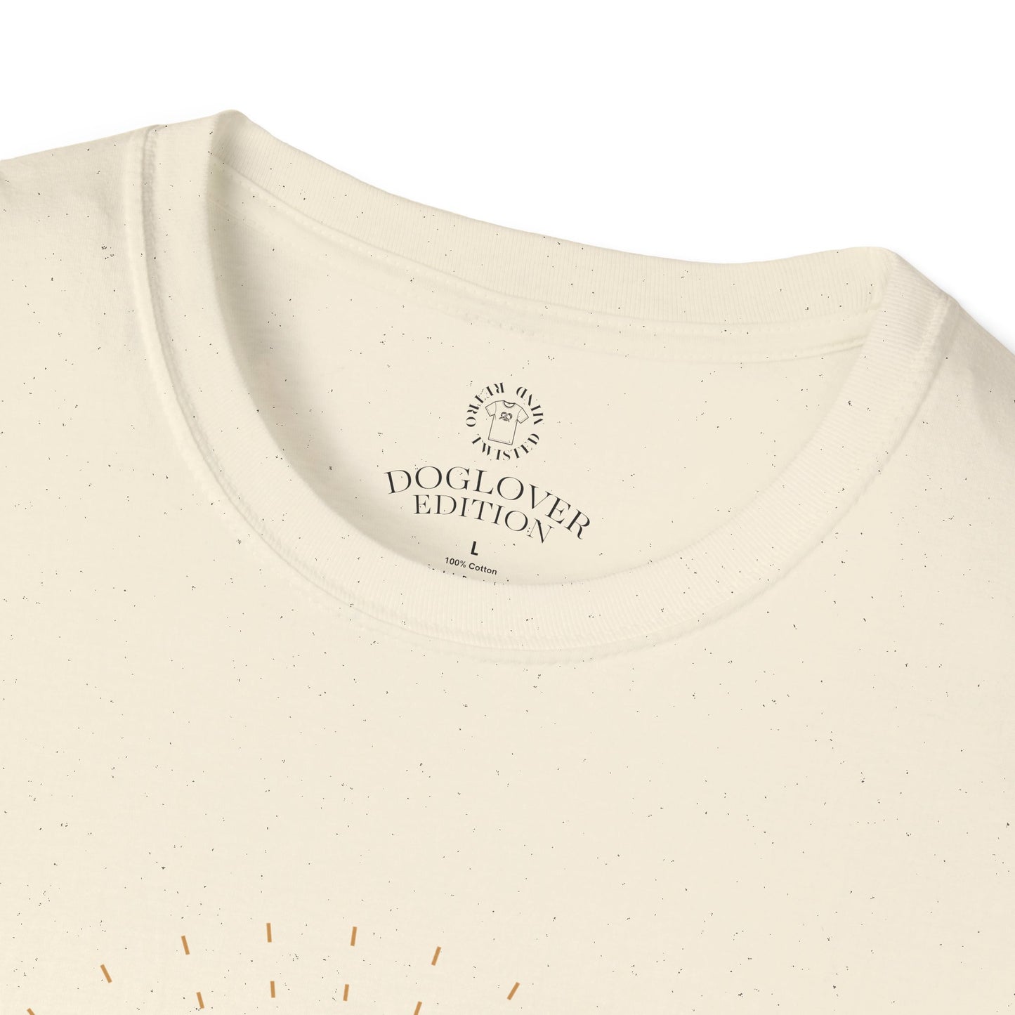 Golden Heart Bulldog Unisex Softstyle T-Shirt