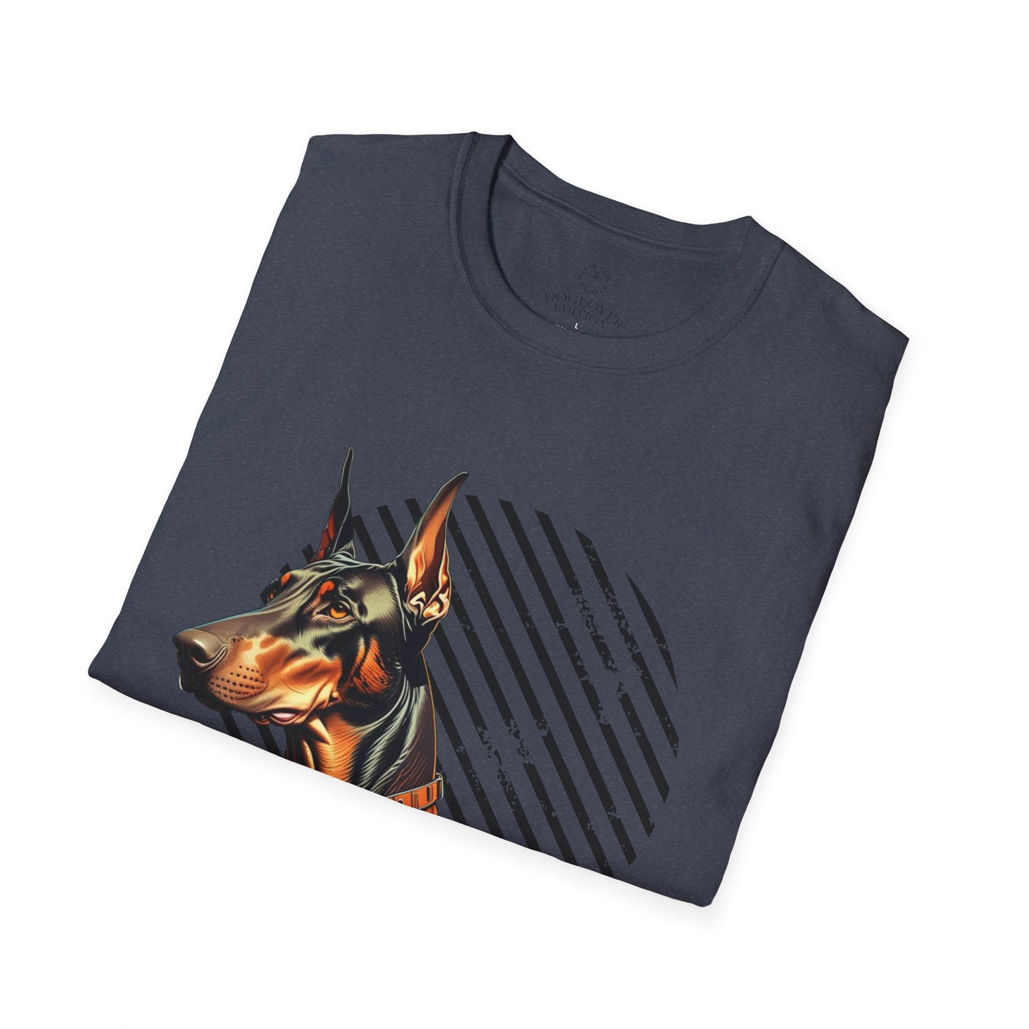 Pure Love Doberman Unisex Softstyle T-Shirt