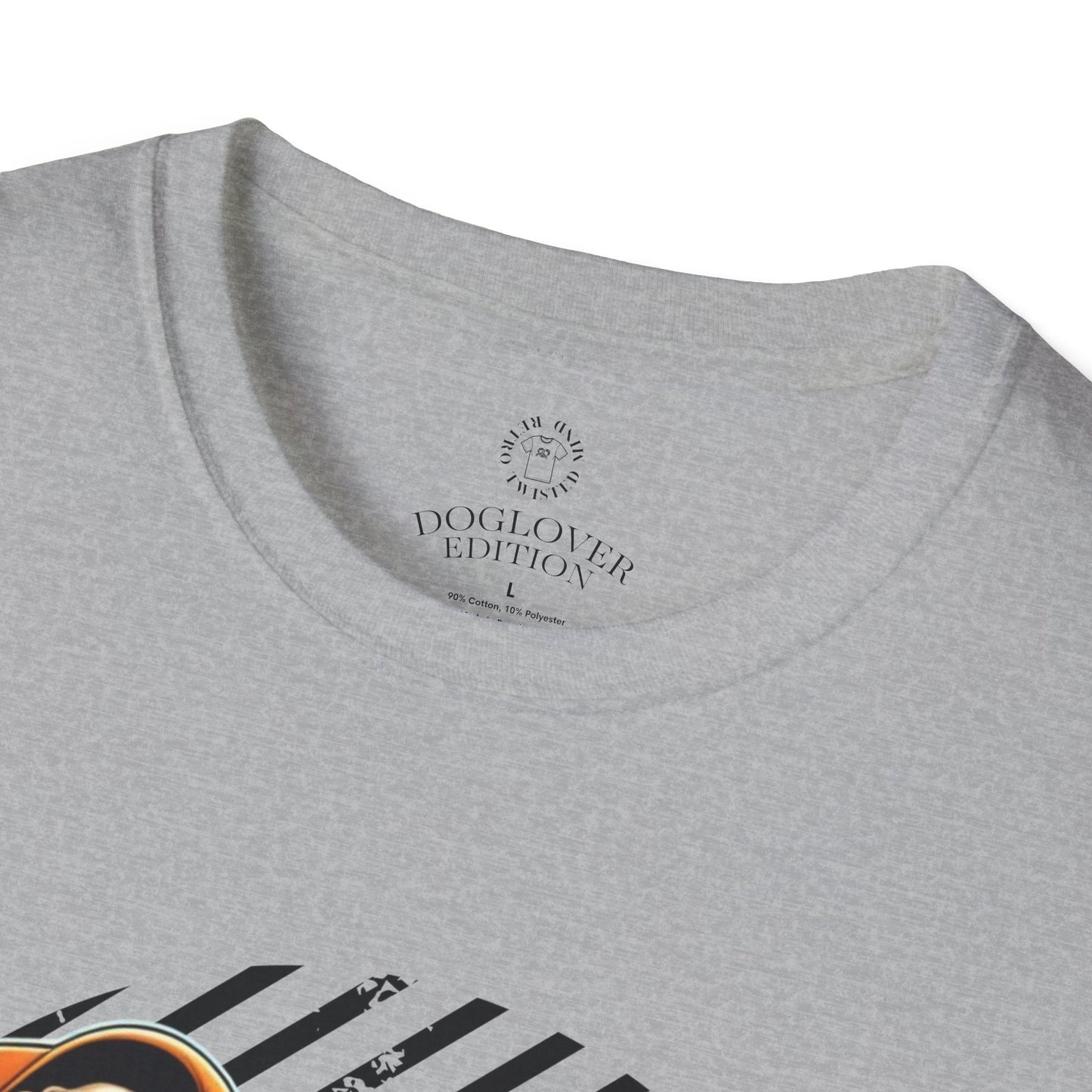 Unisex Softstyle T-Shirt - Pure Love Pitbull Graphic Tee