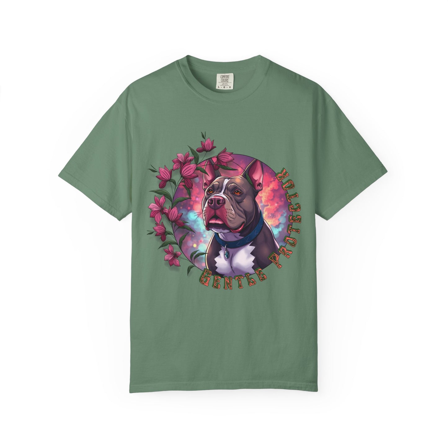 Gentle Protector T-shirt, Dog Lover Gift, Animal Rescue Tee, Pet Awareness Shirt, Mother's Day Present, Casual Everyday Wear