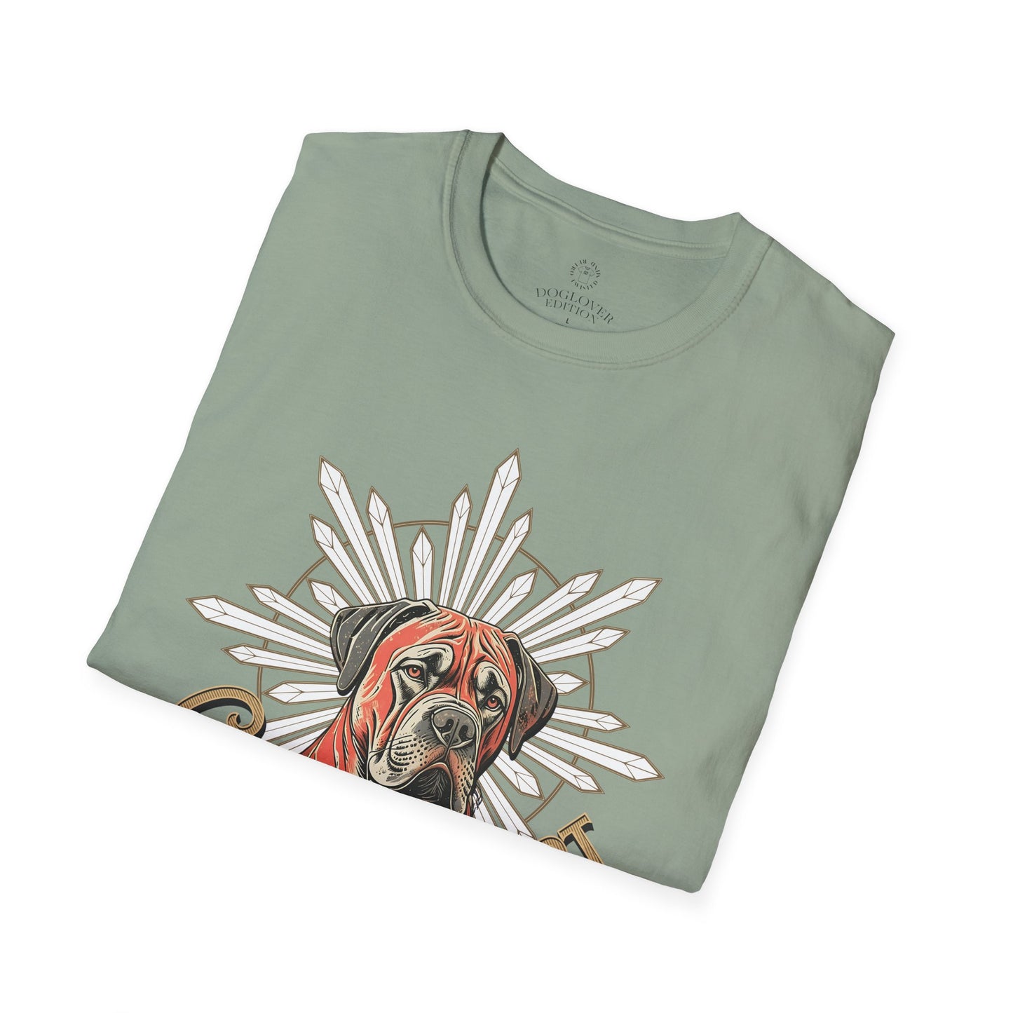 Golden Heart Dog Lover Unisex Softstyle T-Shirt