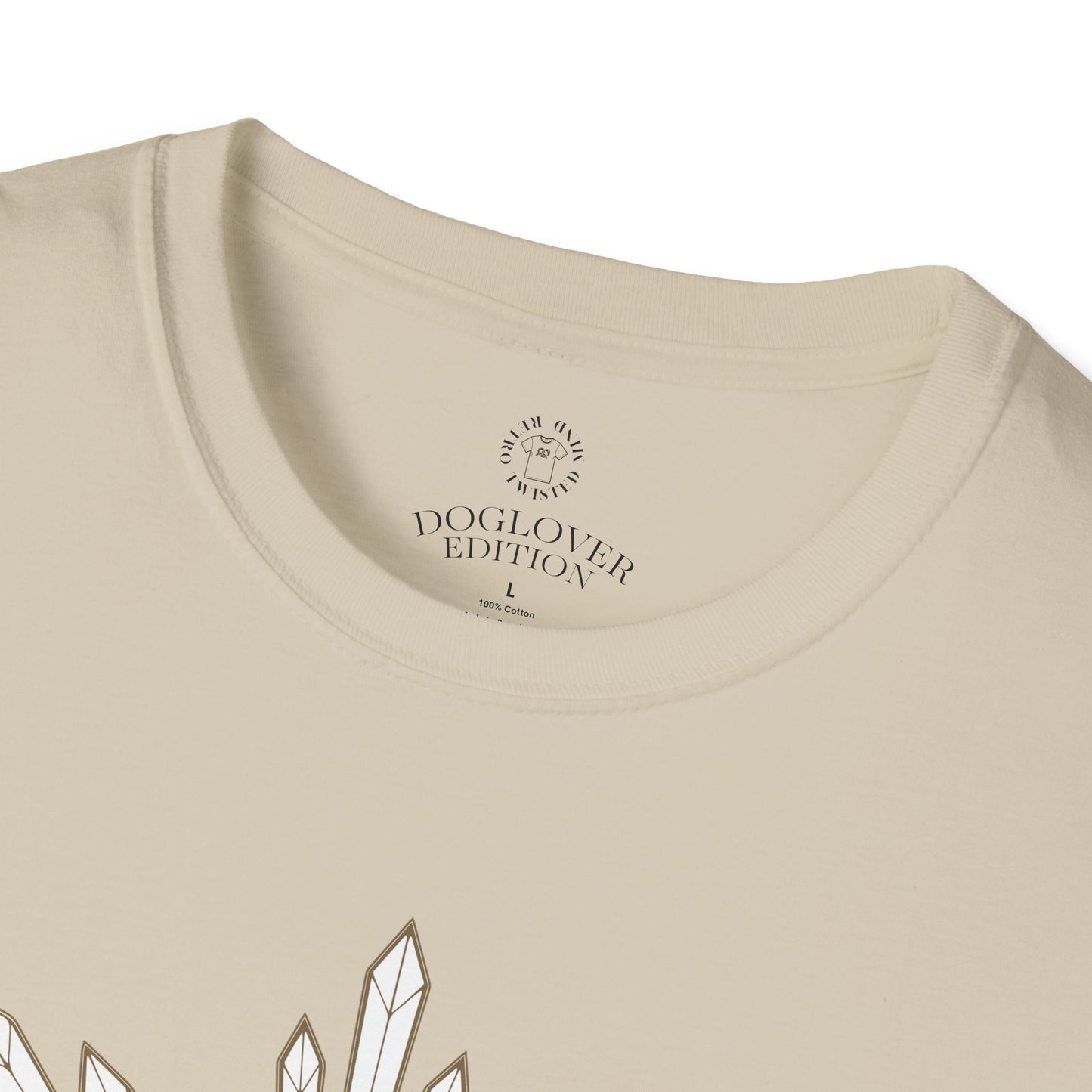 Golden Heart Dog Lover Unisex Softstyle T-Shirt