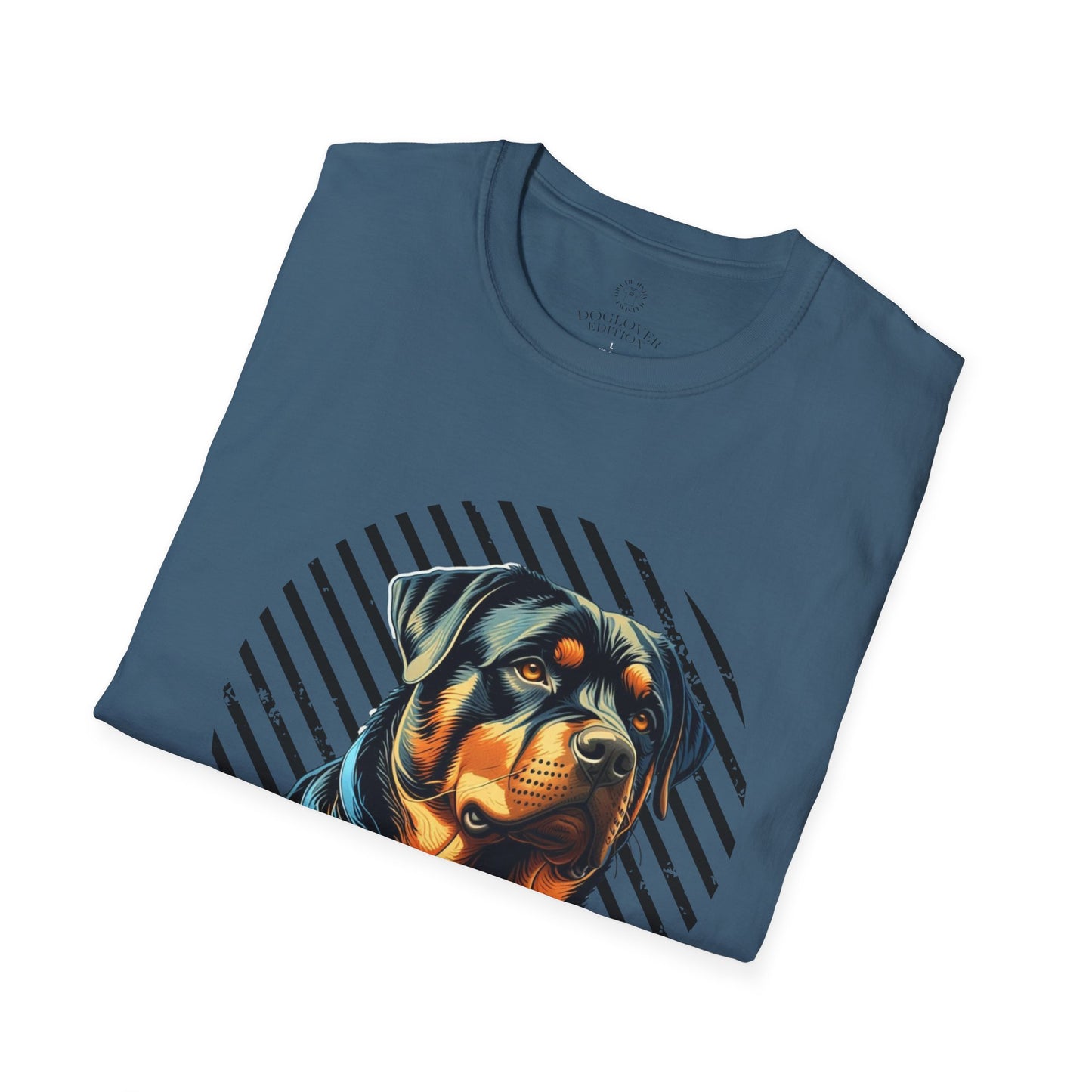 Pure Love Rottweiler Unisex Softstyle T-Shirt - Dog Lover Gift