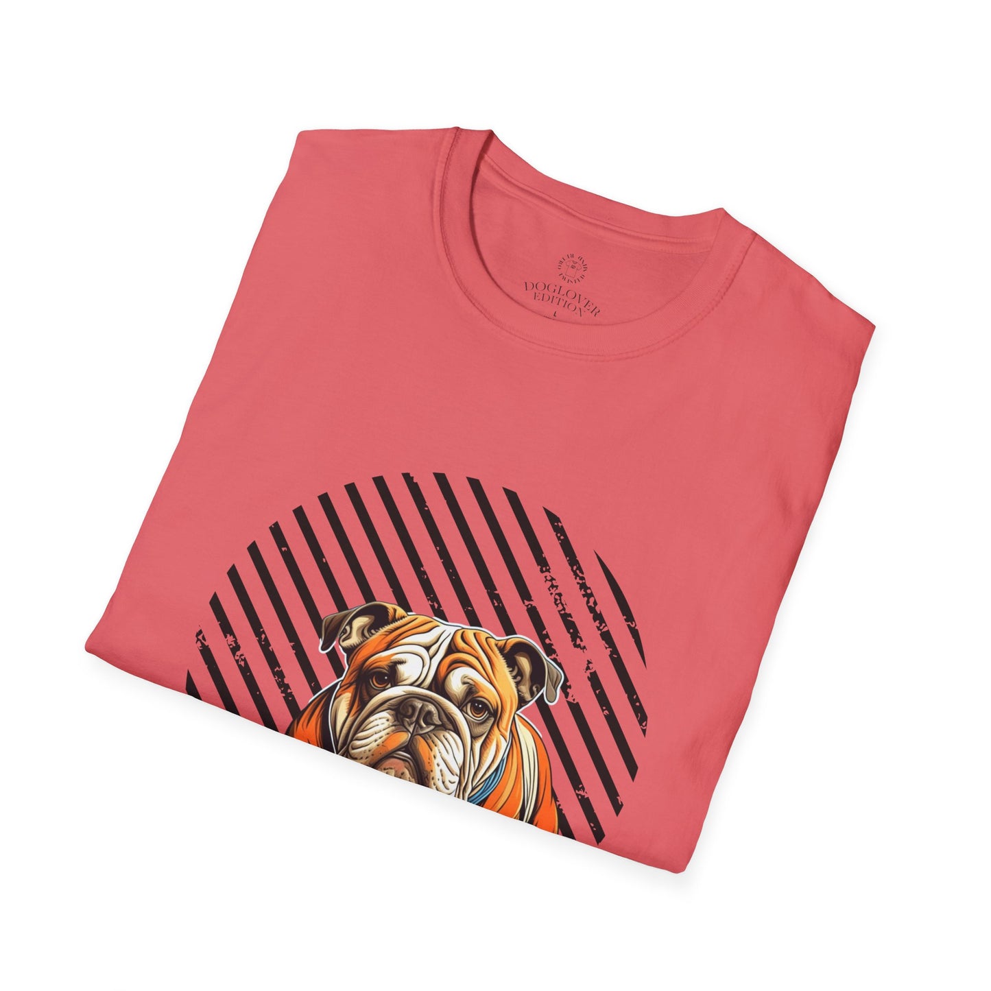 Pure Love Bulldog Unisex Softstyle T-Shirt