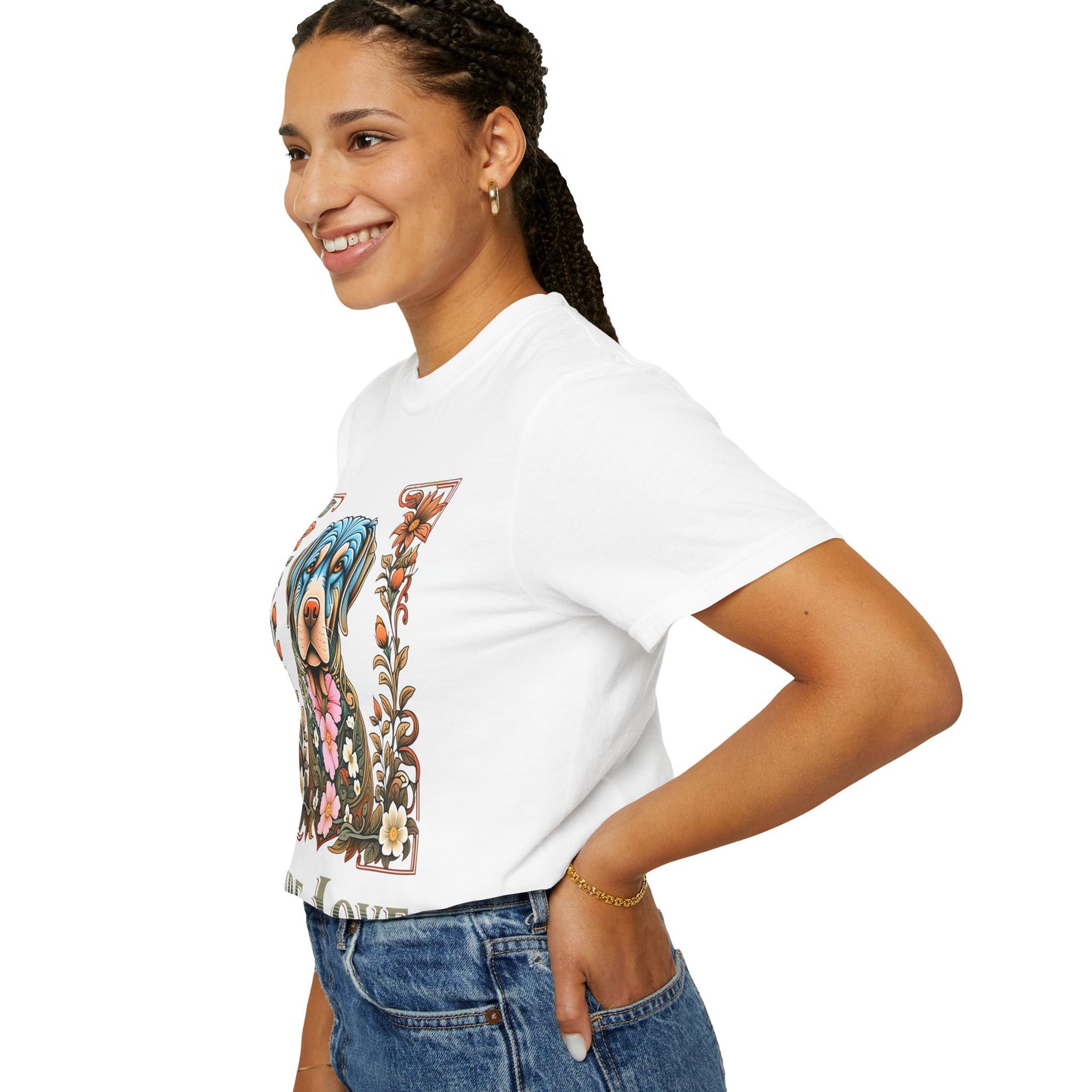 Pure Love Dog Graphic Unisex T-Shirt
