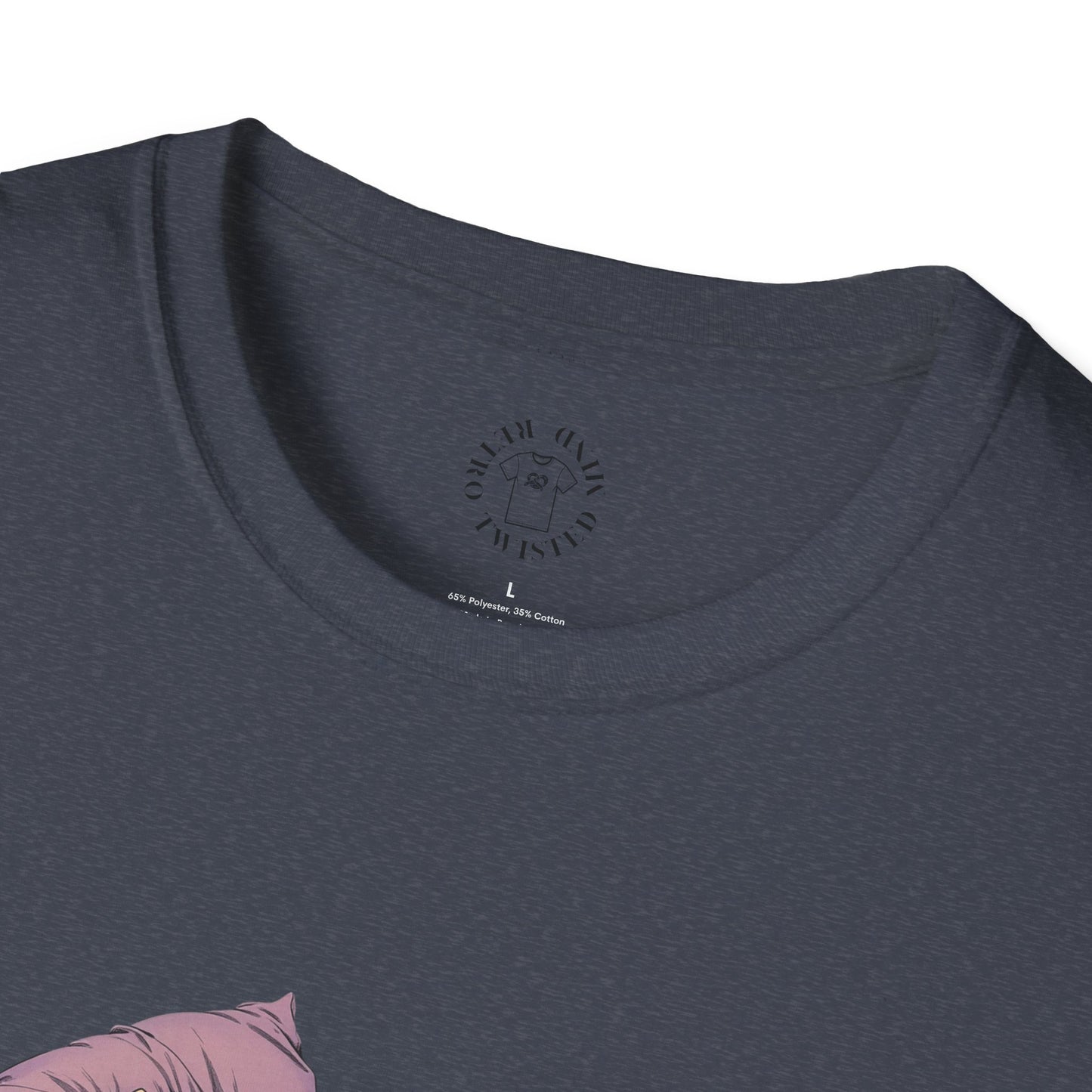 Follow your dream,Go Back to Bed Unisex Softstyle T-Shirt - Sleepy Vibe Tee,