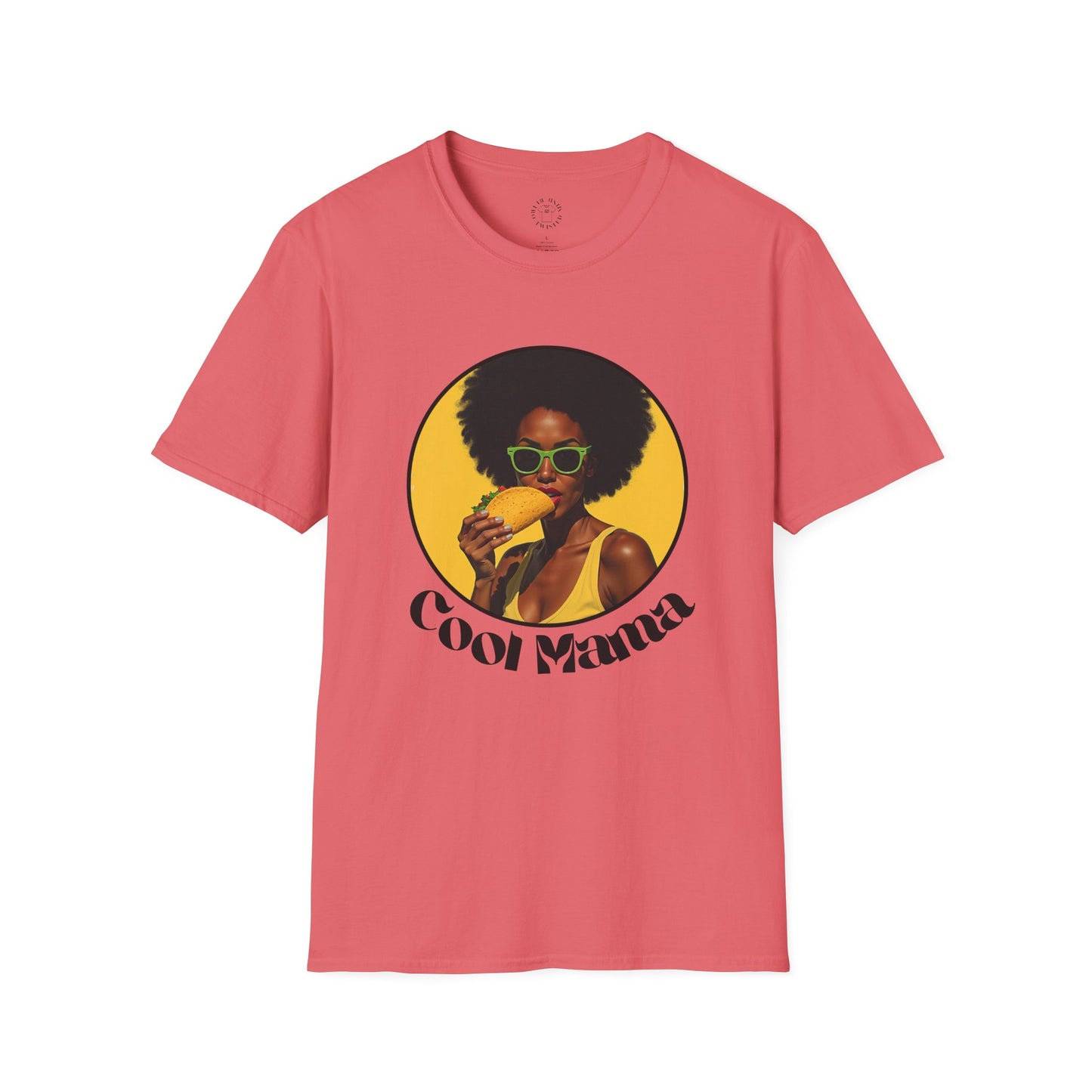 Cool Mama Unisex Softstyle T-Shirt - Fun & Funky Graphic Tee for Moms,mom