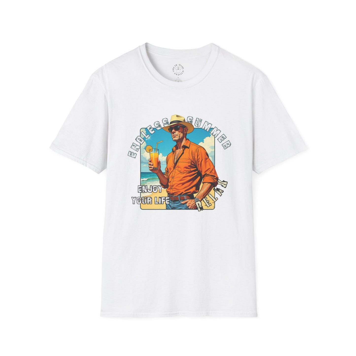 Endless Summer Unisex Softstyle T-Shirt – Enjoy Your Life Graphic Tee