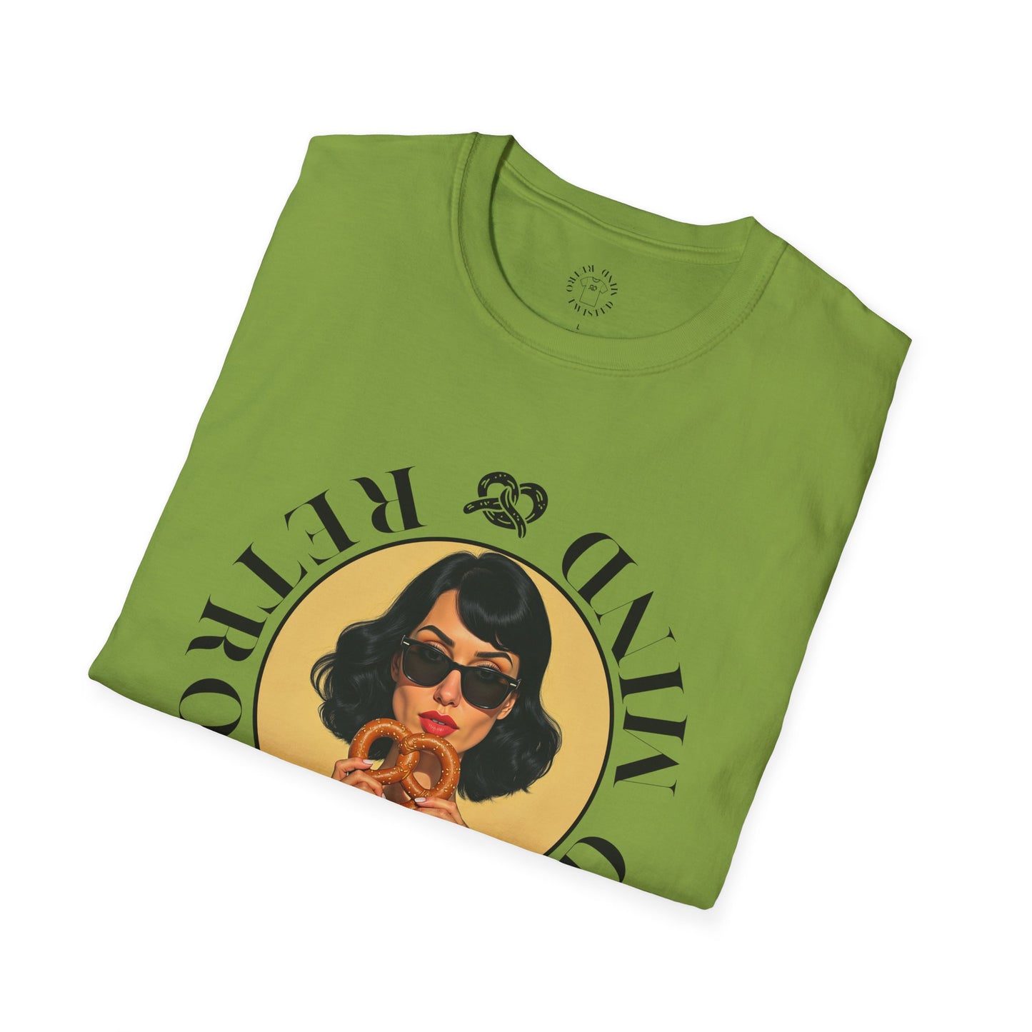 Twisted Mind, Unisex Softstyle T-Shirt - Retro Vibe Graphic Tee, twisted