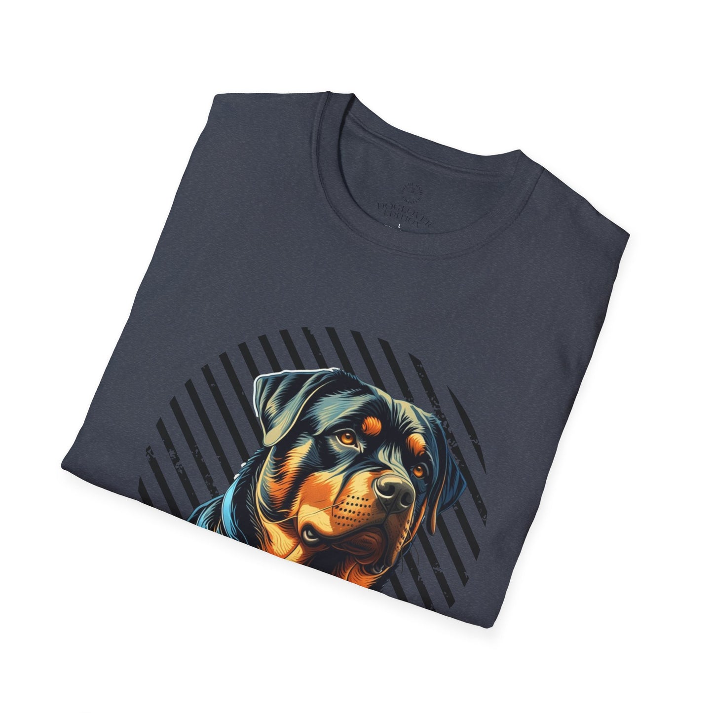 Pure Love Rottweiler Unisex Softstyle T-Shirt - Dog Lover Gift