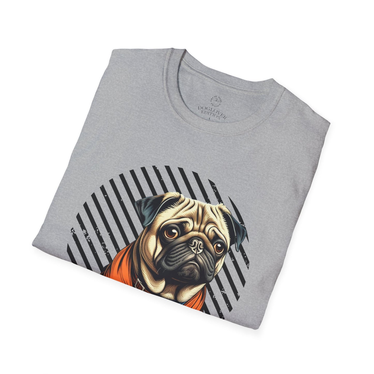 Pure Love Pug Unisex Softstyle T-Shirt