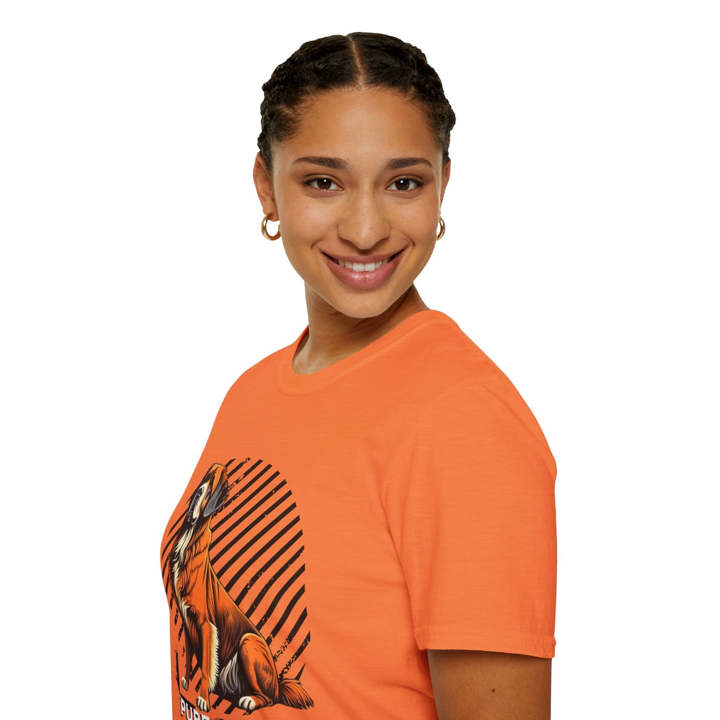 Pure Love Dog T-Shirt - Unisex Softstyle Pet Lover Tee