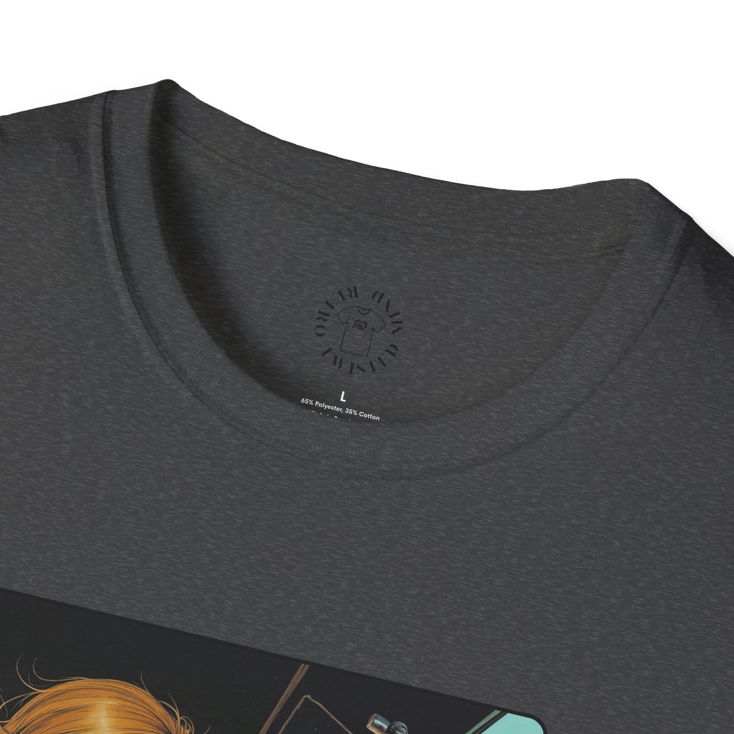 In My Element Graphic T-Shirt | Unisex Softstyle Tee,woman driving