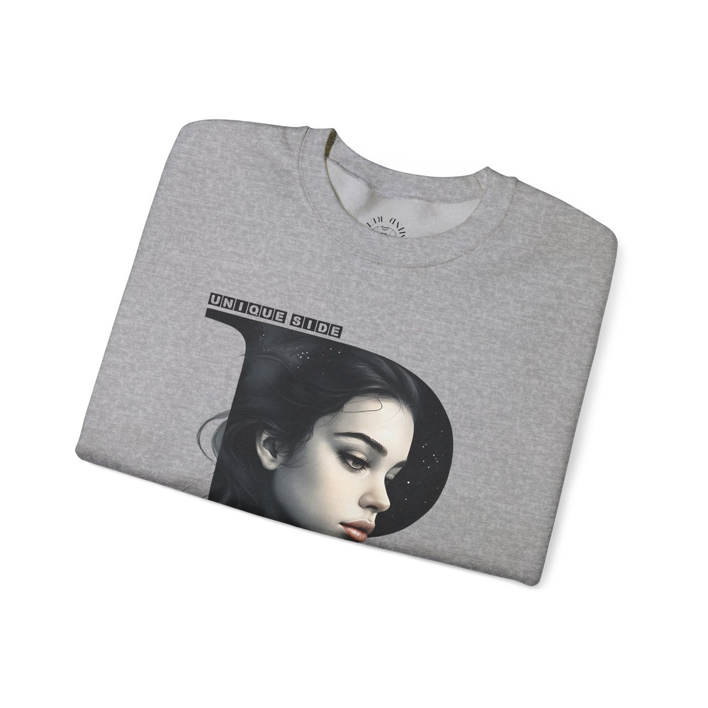 Letter R, Stylish Artistic Sweatshirt, Trendy Crewneck, Graphic Sweater, Cozy Unisex Top, Unique Gift for Art Lovers, Everyday Comfort