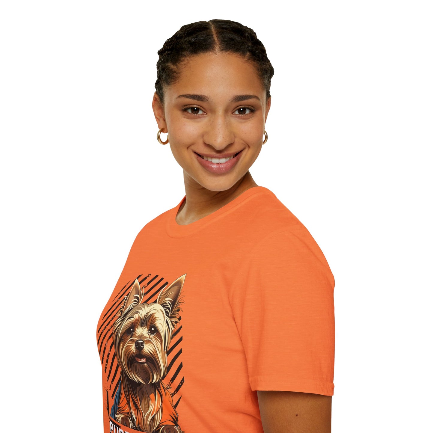 Pure Love Yorkie Unisex Softstyle T-Shirt