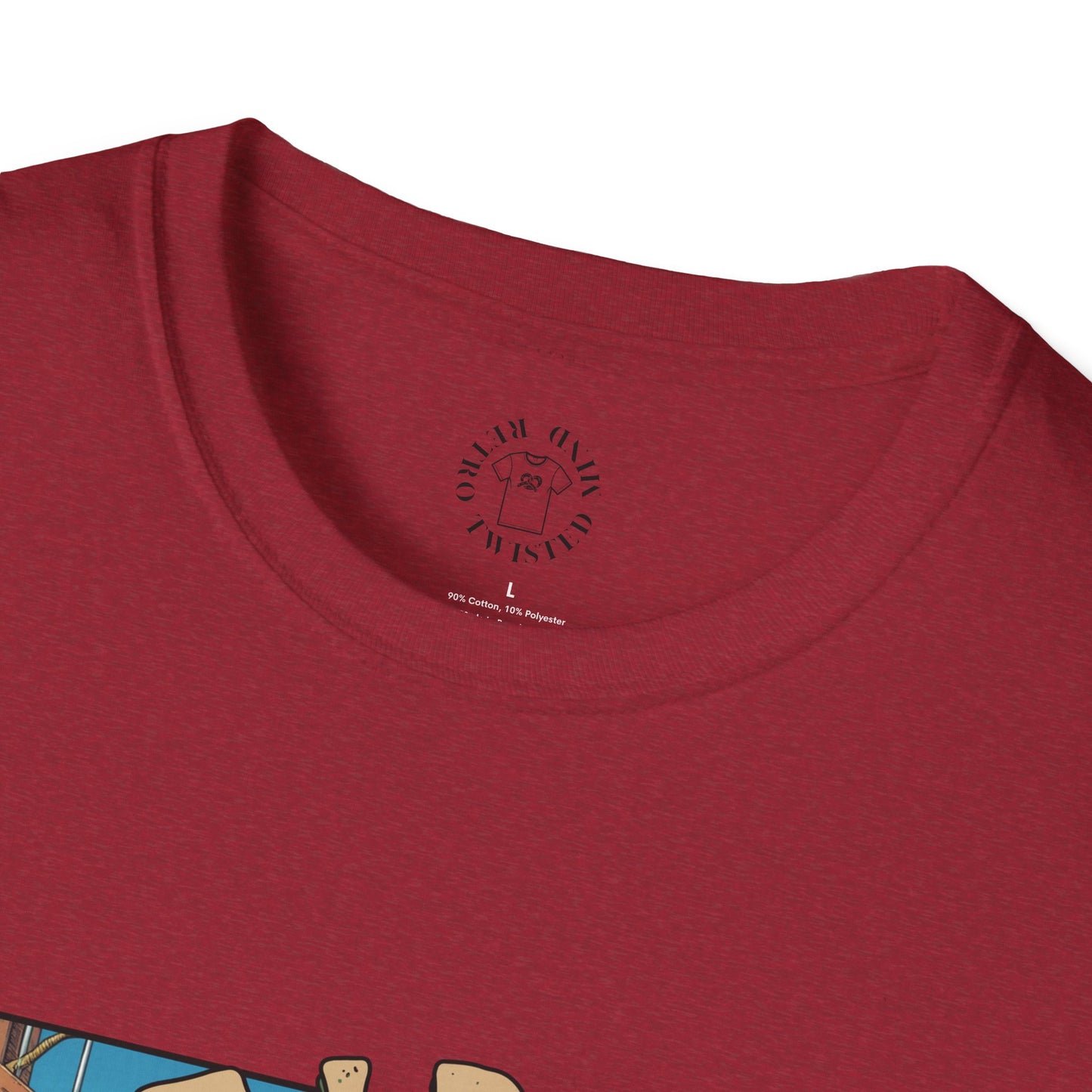 Florida Alligator Unisex Softstyle T-Shirt - Retro Vibe Casual Tee,vacation ,florida,