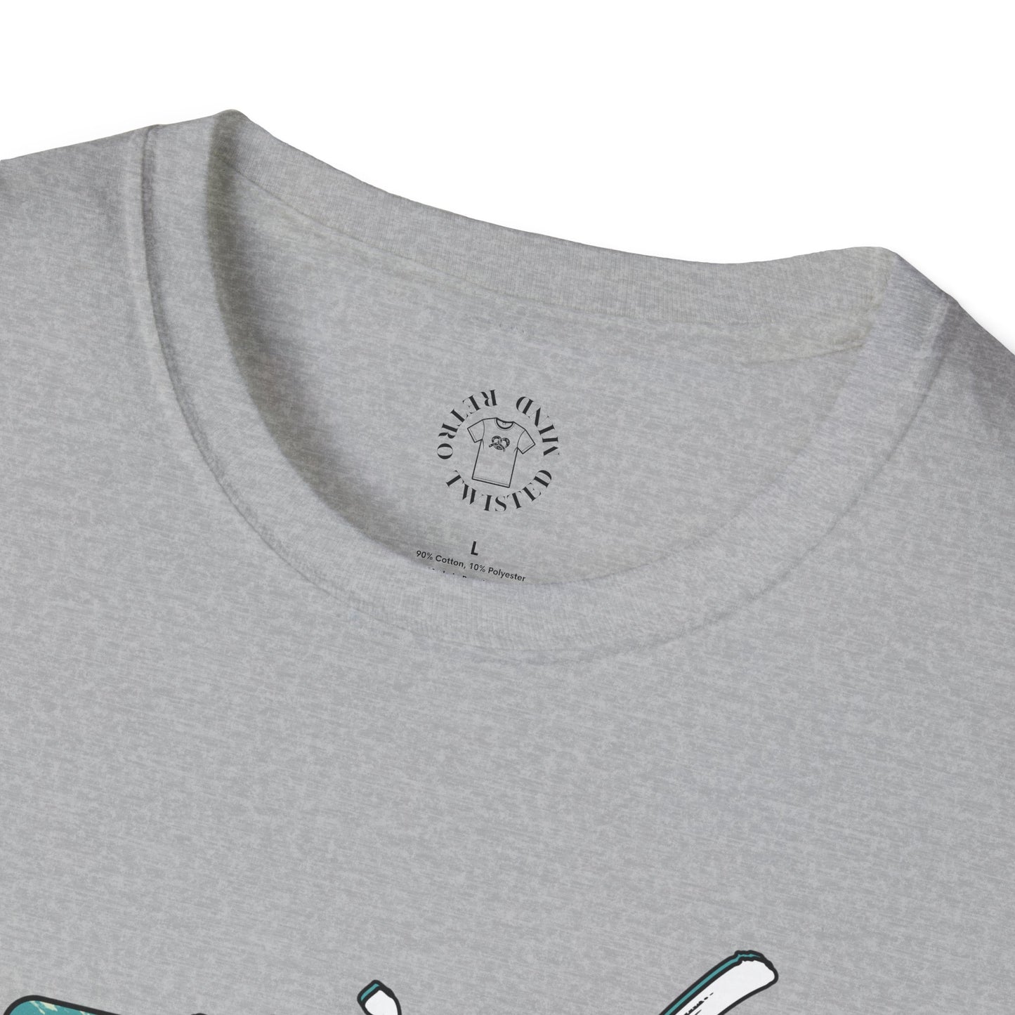 Florida Vibe Unisex Softstyle T-Shirt - Casual Beachwear Tee, manatee