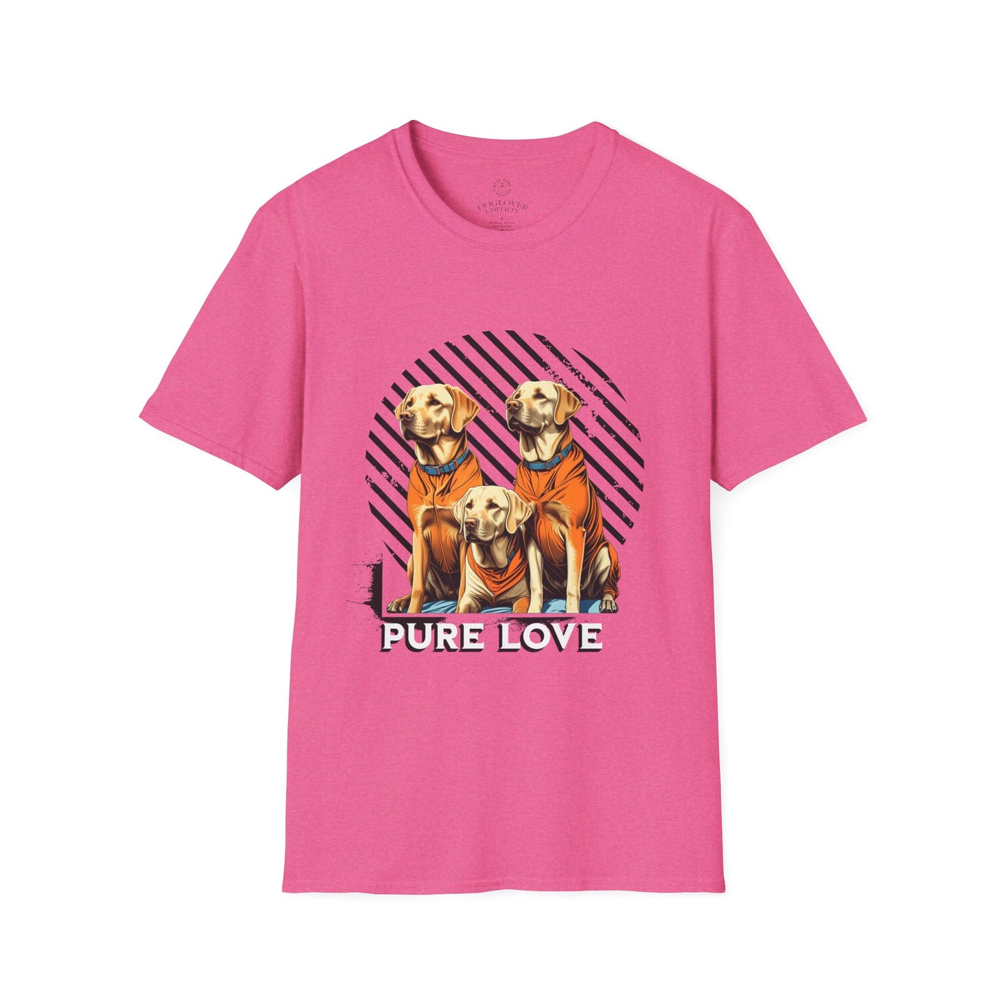 Pure Love Dogs Unisex Softstyle T-Shirt - Perfect Gift for Dog Lovers