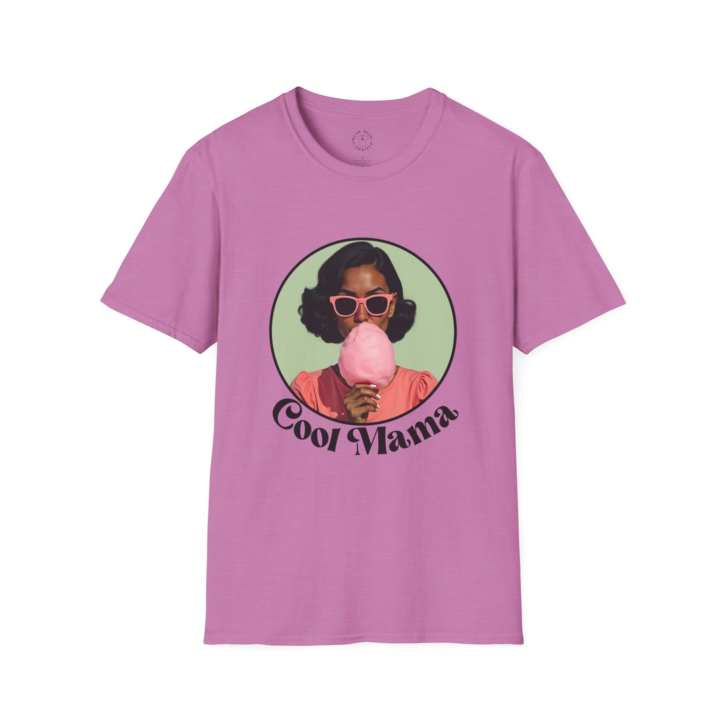 Cool Mama Graphic Unisex Softstyle T-Shirt - Perfect for Moms, Fun Gift for Mother's Day