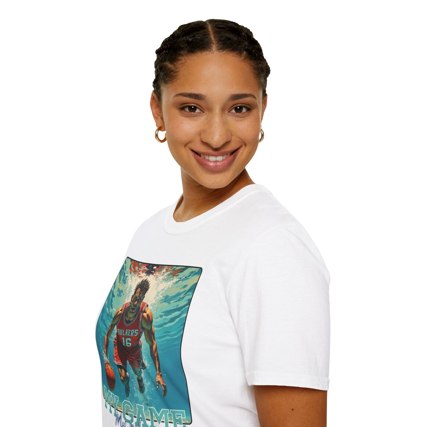 Unisex Softstyle T-Shirt ,basketball,sport
