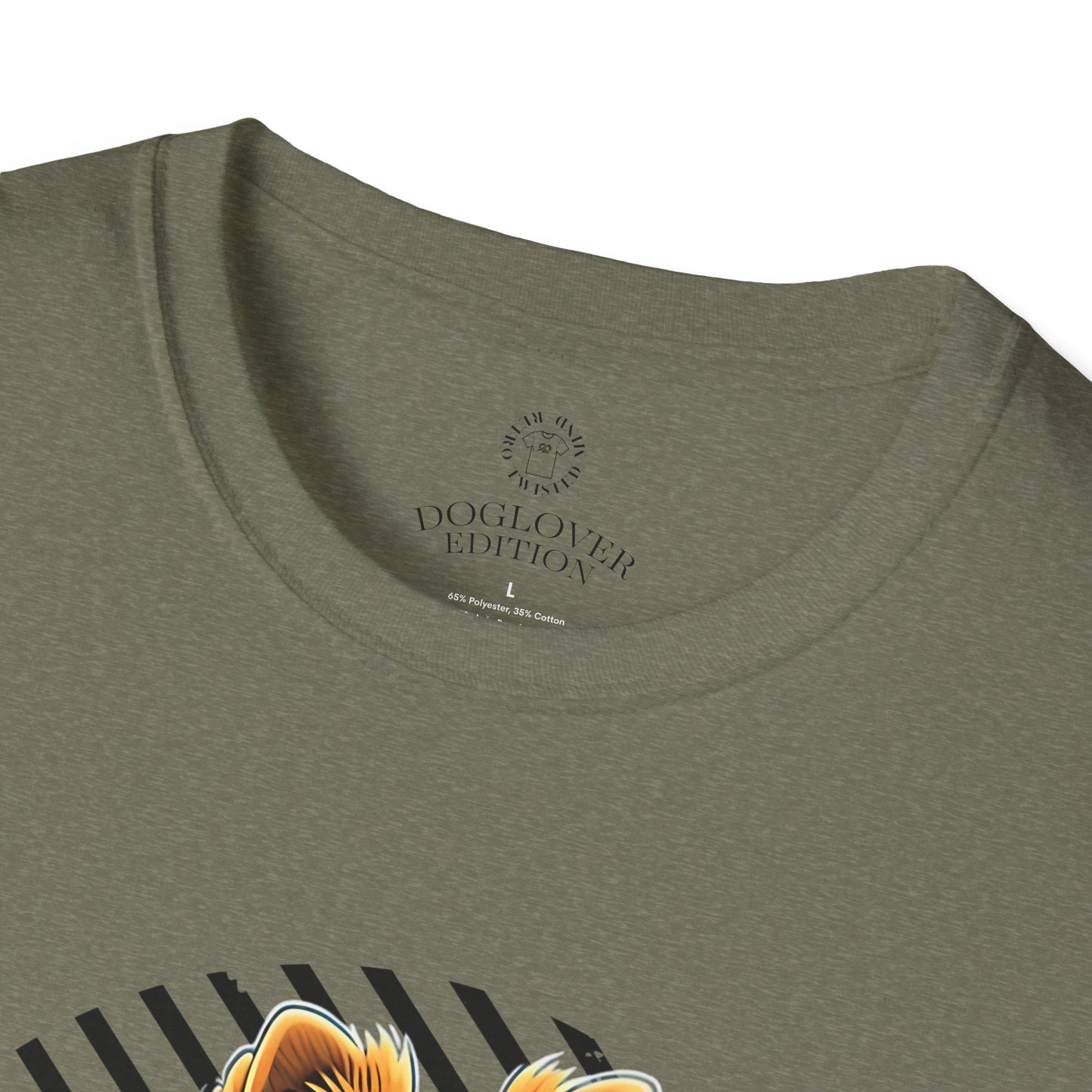 Unisex Softstyle T-Shirt - 'Pure Love' Pomeranian Print