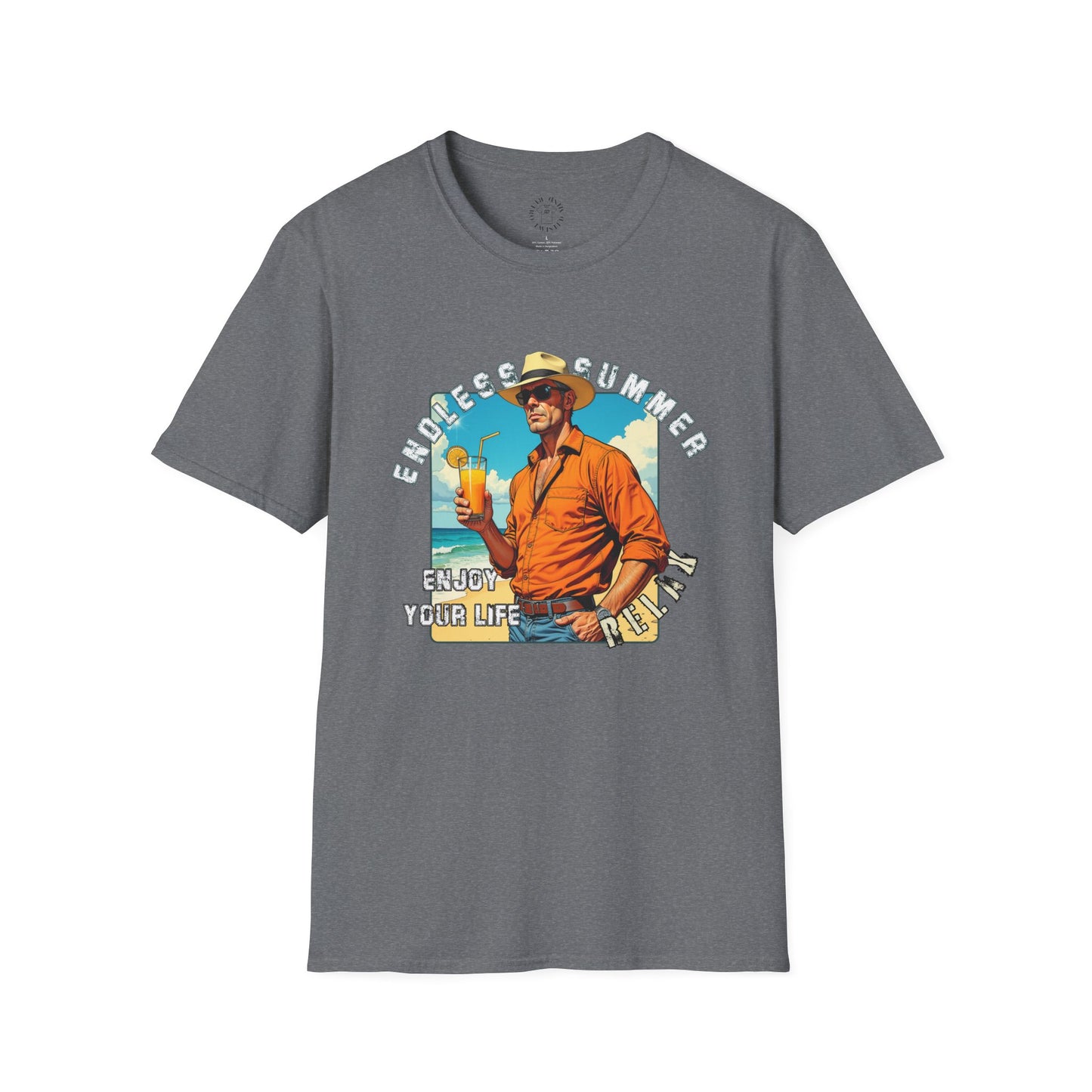 Endless Summer Unisex Softstyle T-Shirt – Enjoy Your Life Graphic Tee
