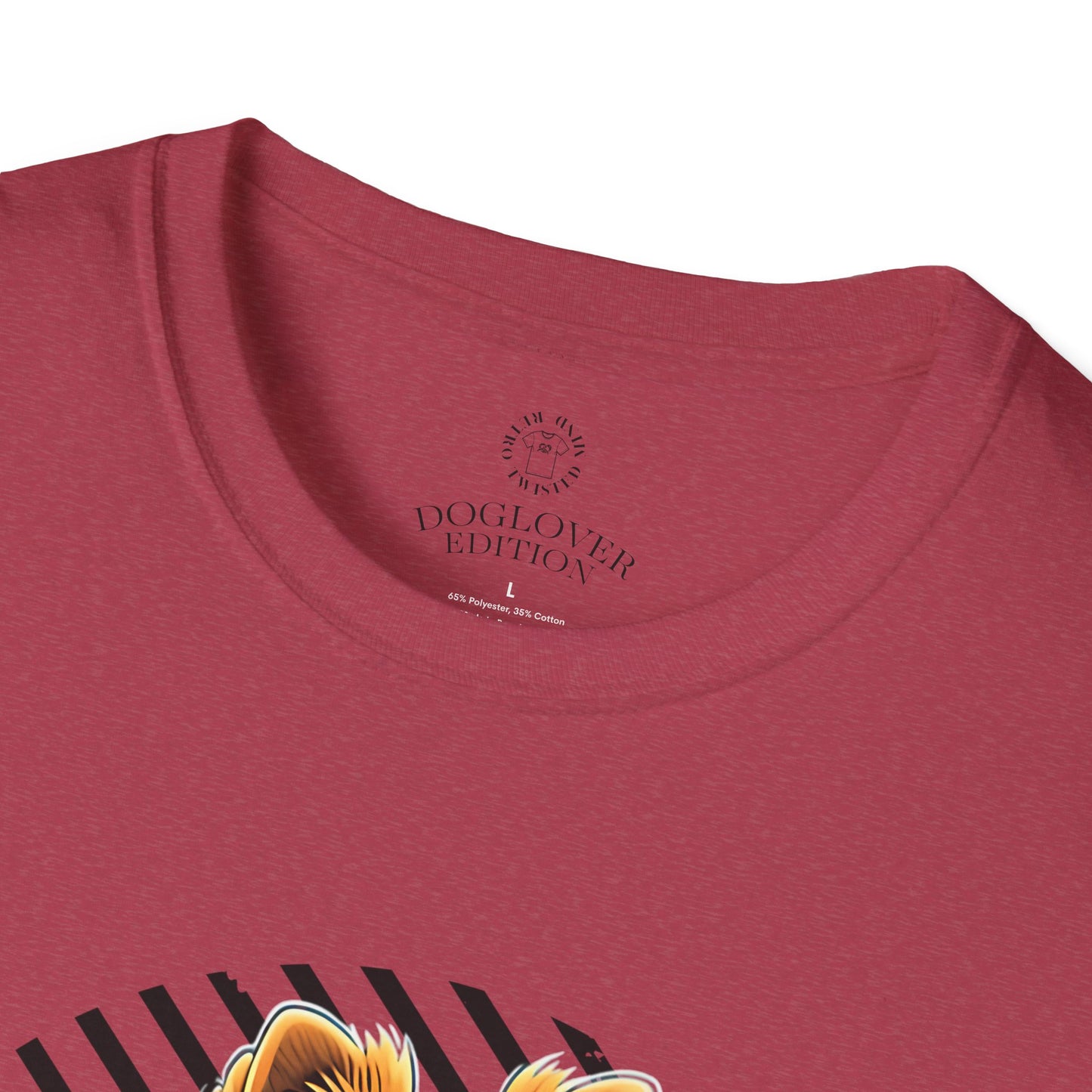 Unisex Softstyle T-Shirt - 'Pure Love' Pomeranian Print