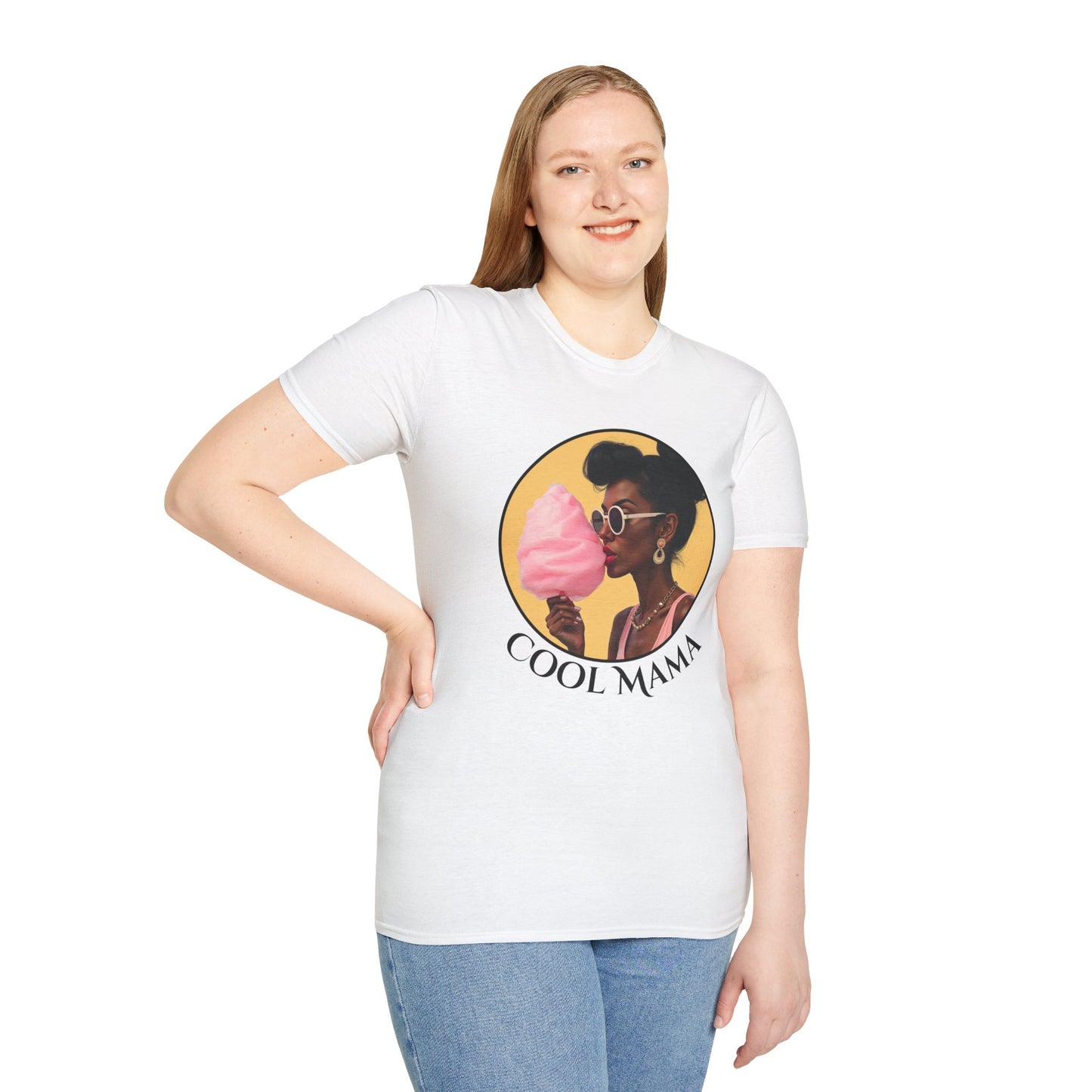 Cool Mama Unisex Softstyle T-Shirt - Stylish & Fun Cotton Tee, mom